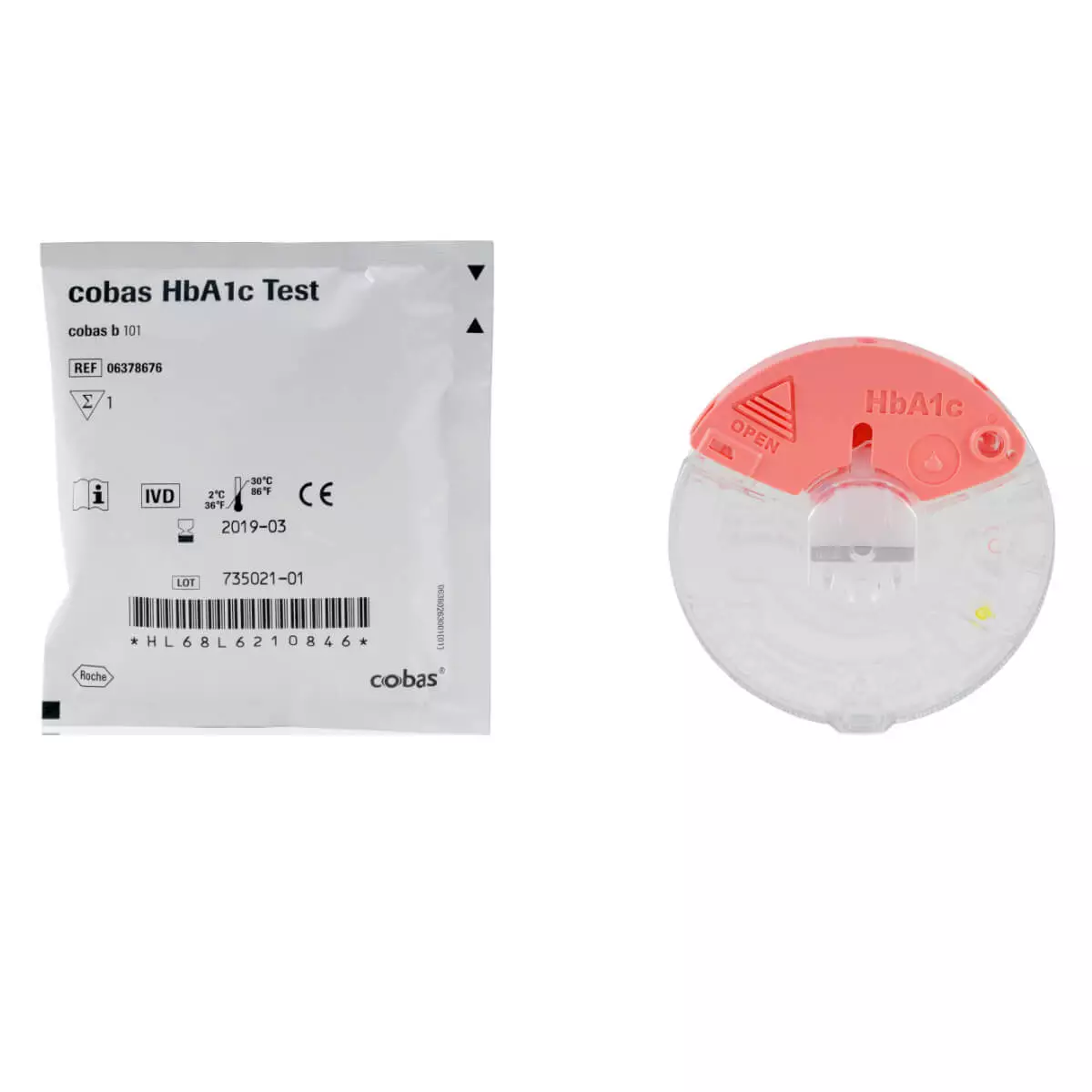  cobas b 101 HbA1c Test