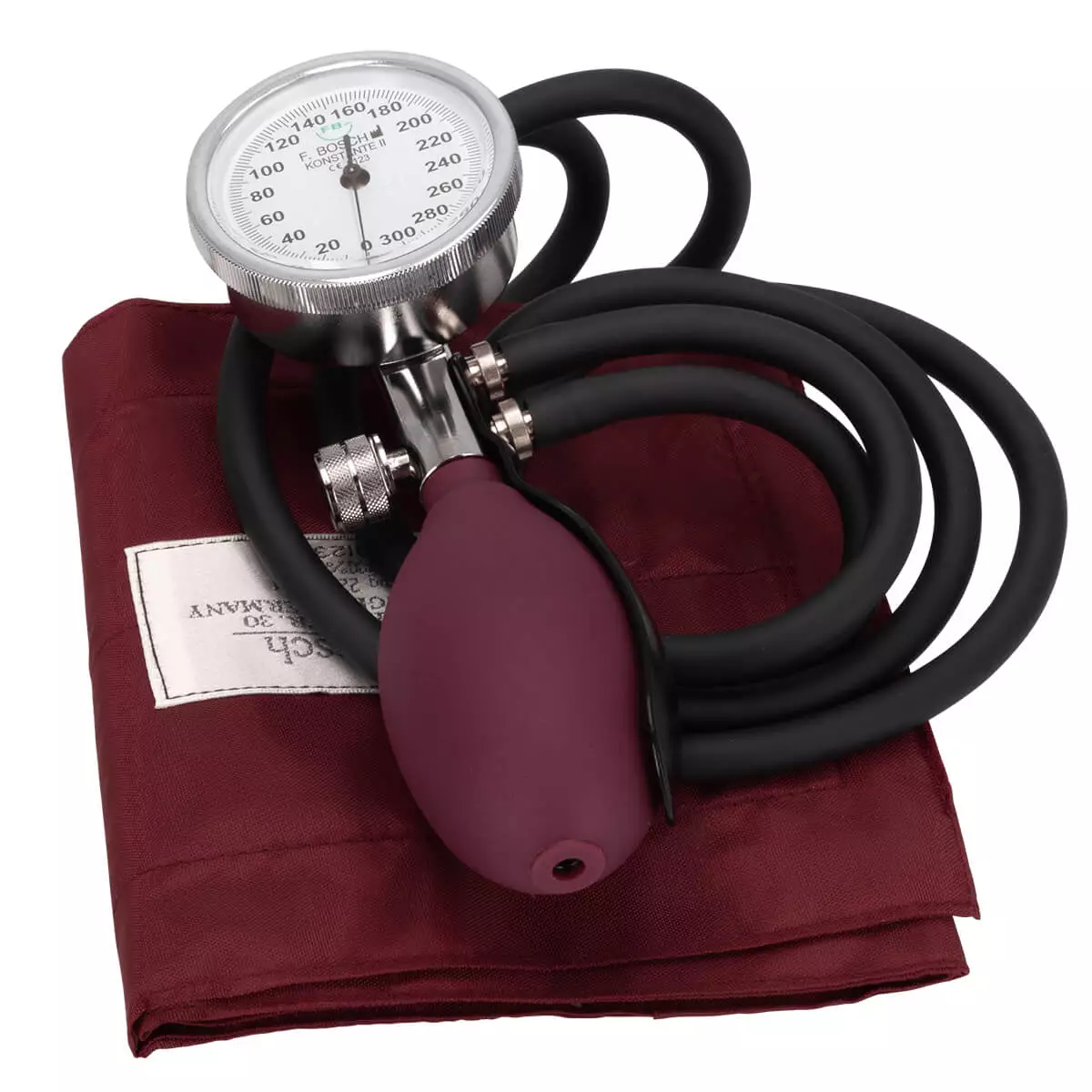  Set met bloeddrukmeter en platte stethoscoop