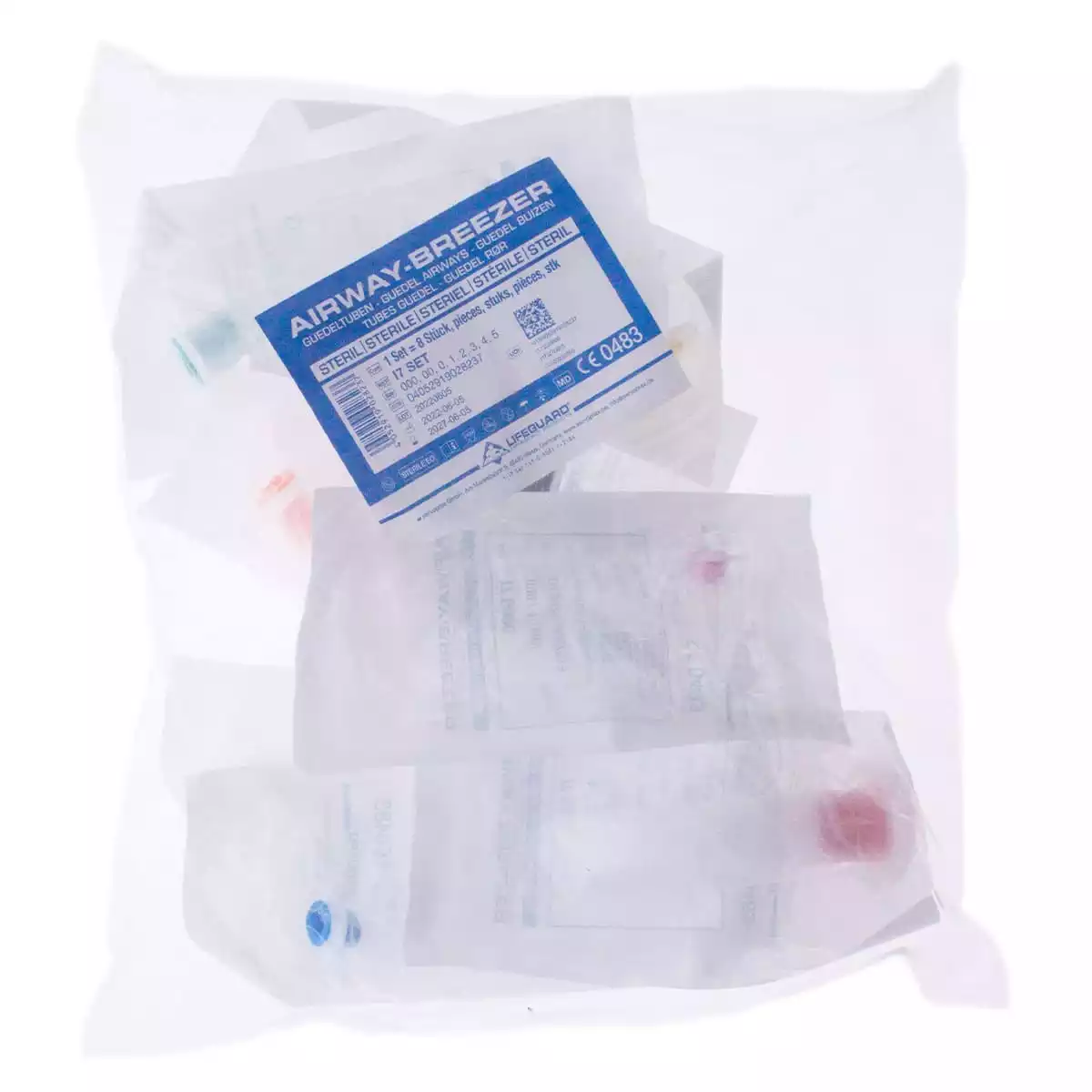  Airway Breezer Guedel Tube Set