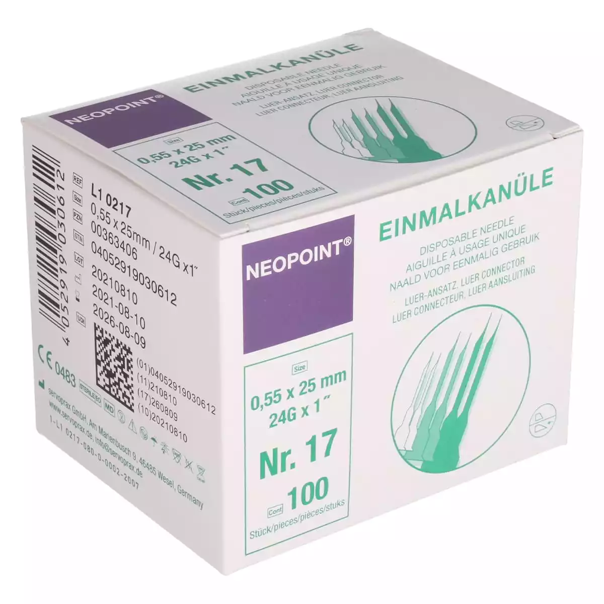  Neopoint canules
