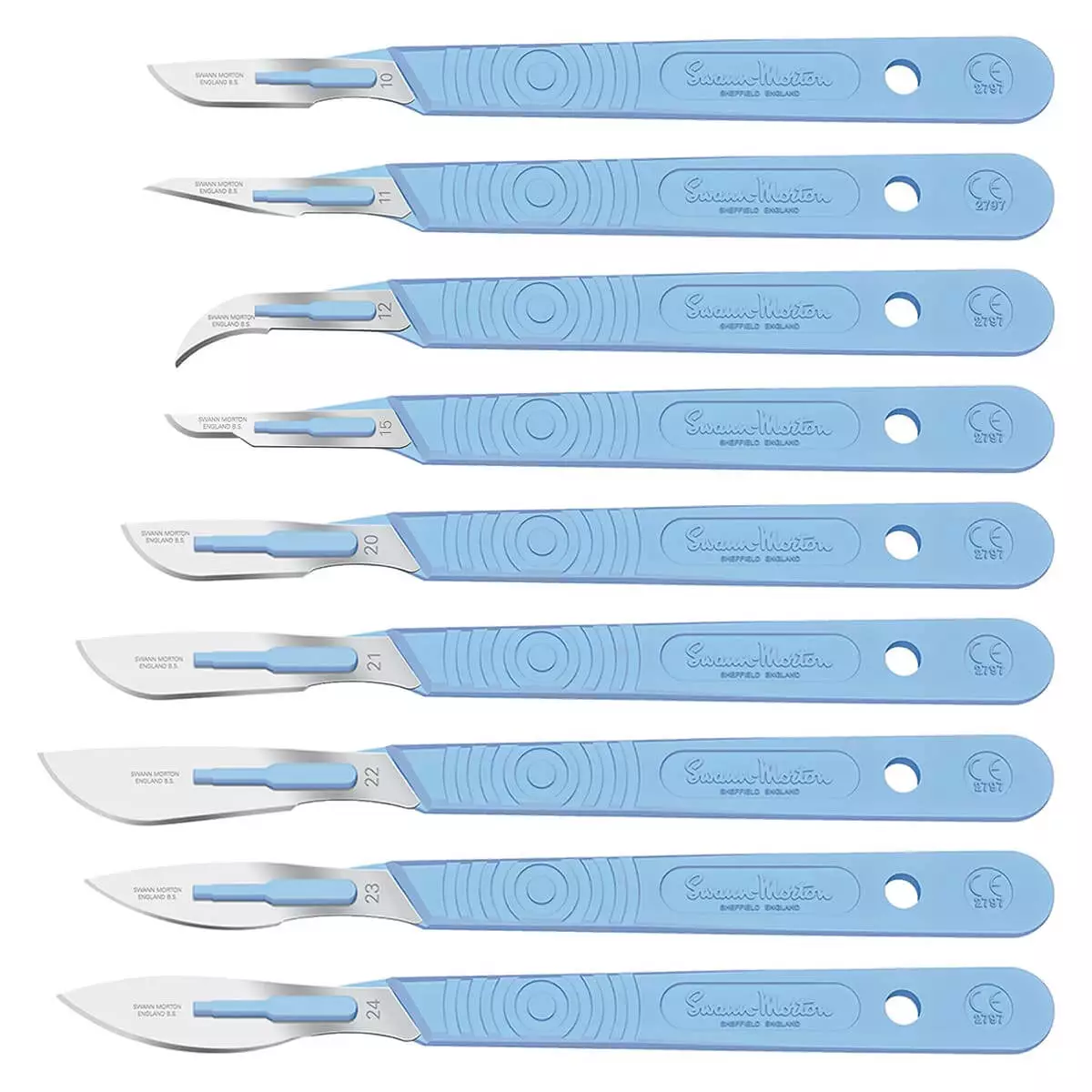  wegwerp scalpels