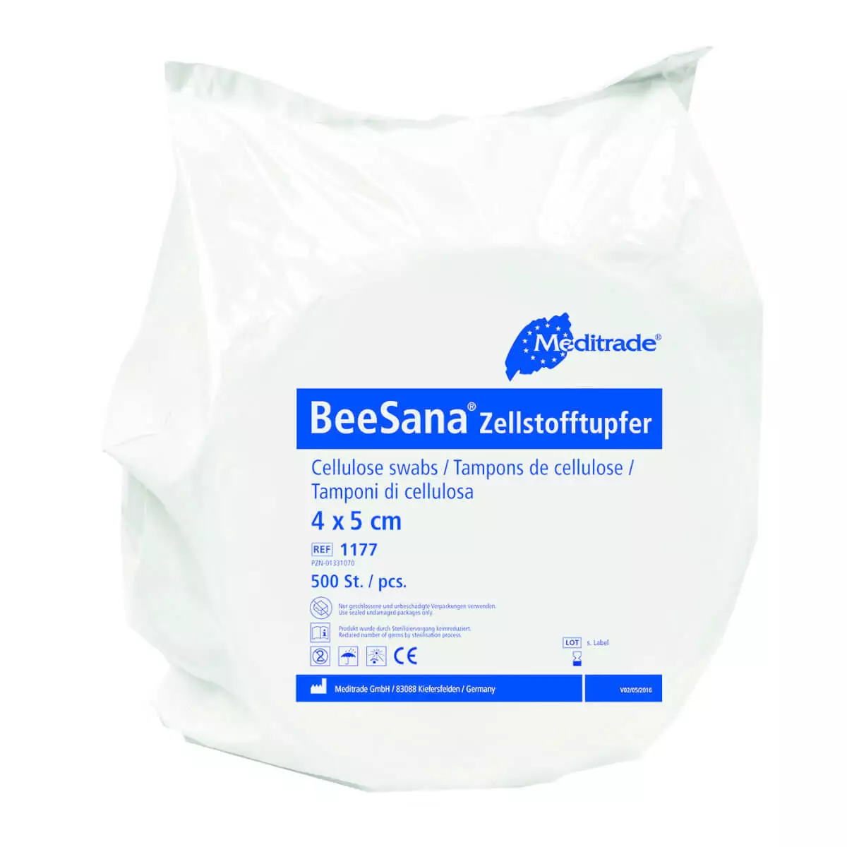 BeeSana cellulosewattenstaafje steriel