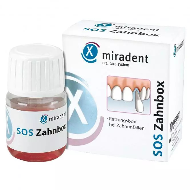  Dentosafe met speciale tandenvloeistof