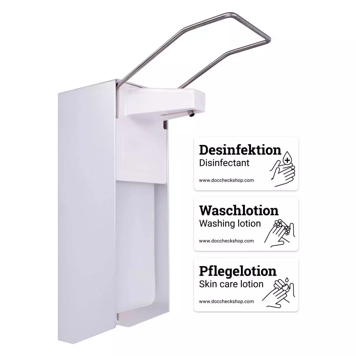 Hygiënedispenser ‘Pump’  Hygiënedispenser ‘Pump’