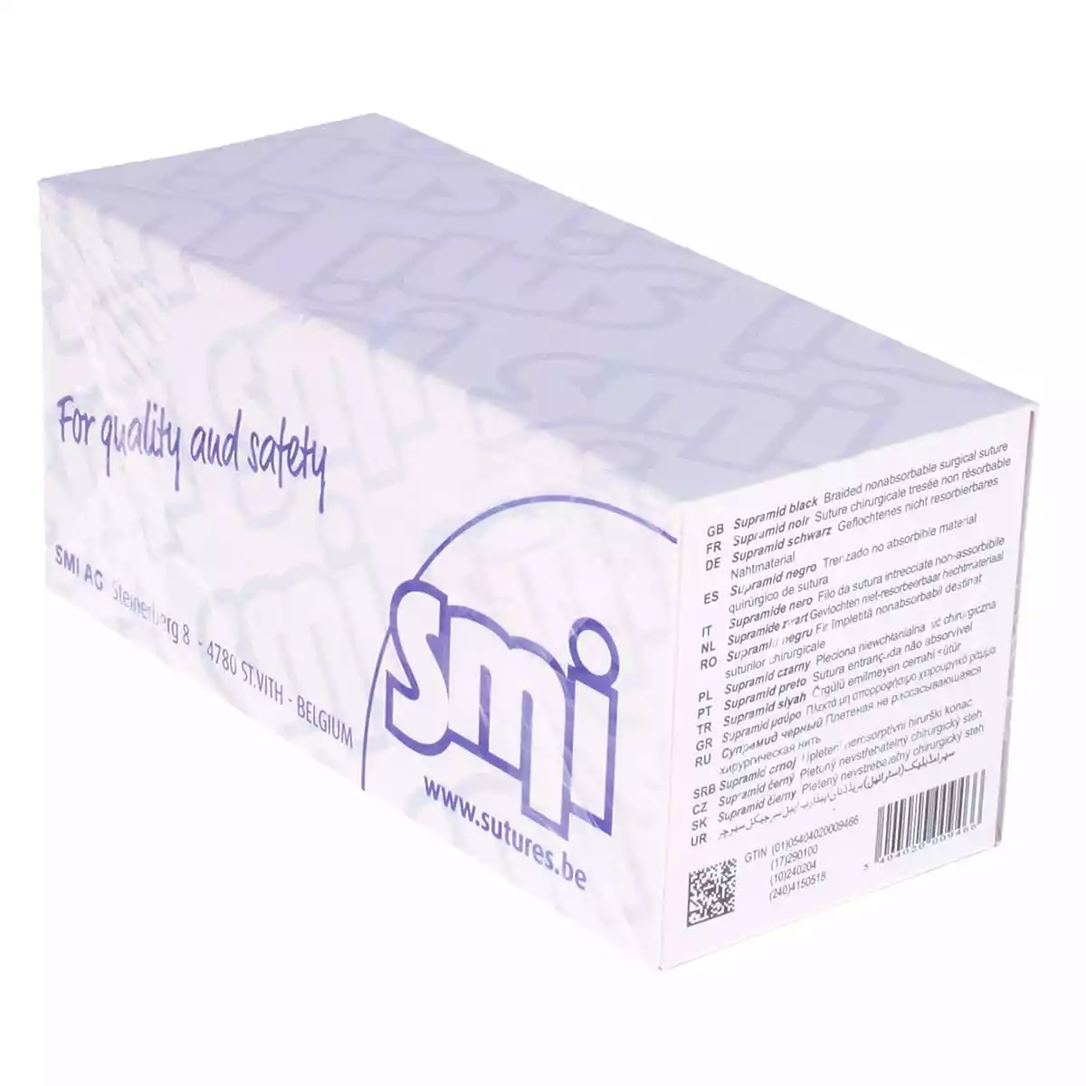  Supramide Zwart Nahtmateriaal