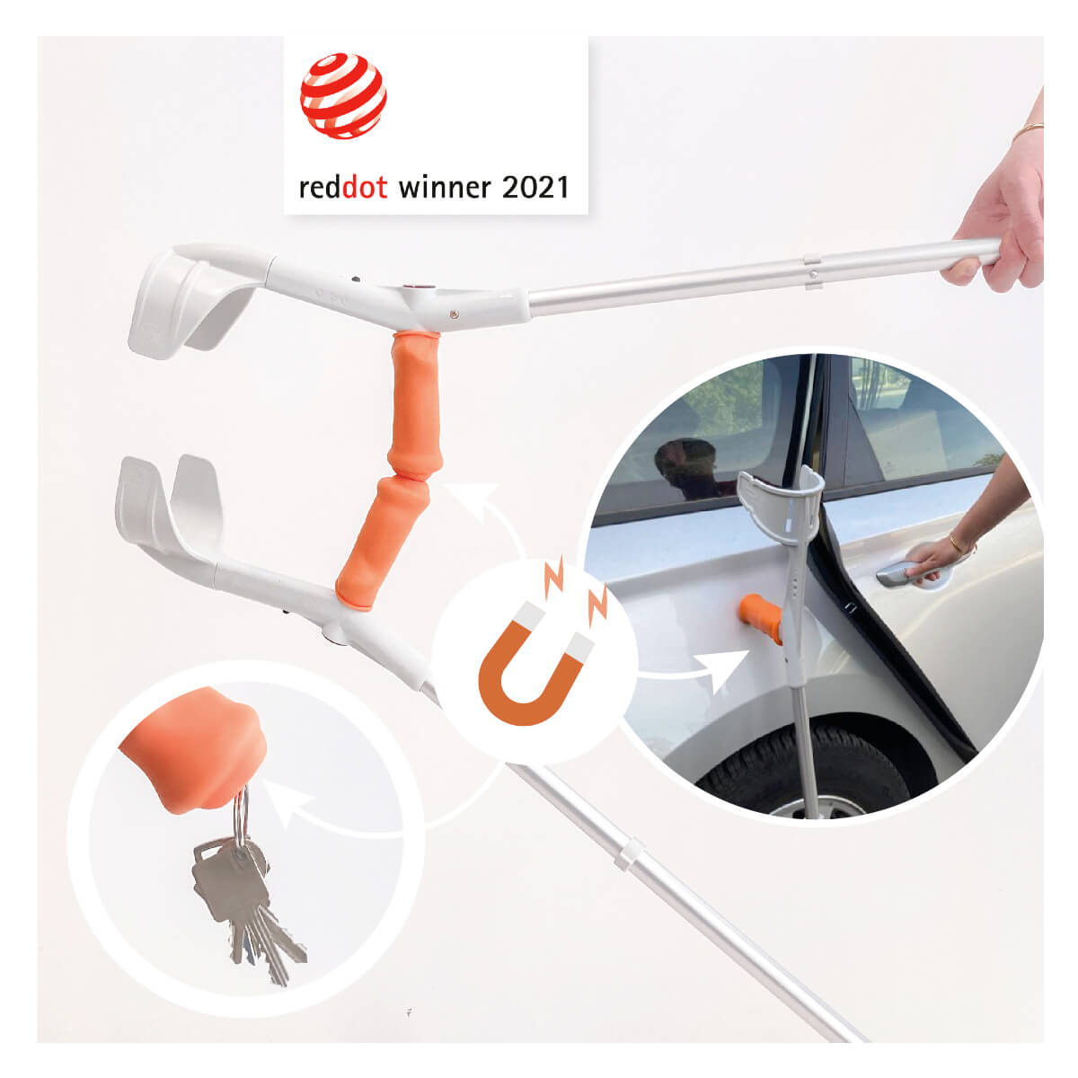 MySleeve kruk handvat hoes  MySleeve kruk handvat hoes