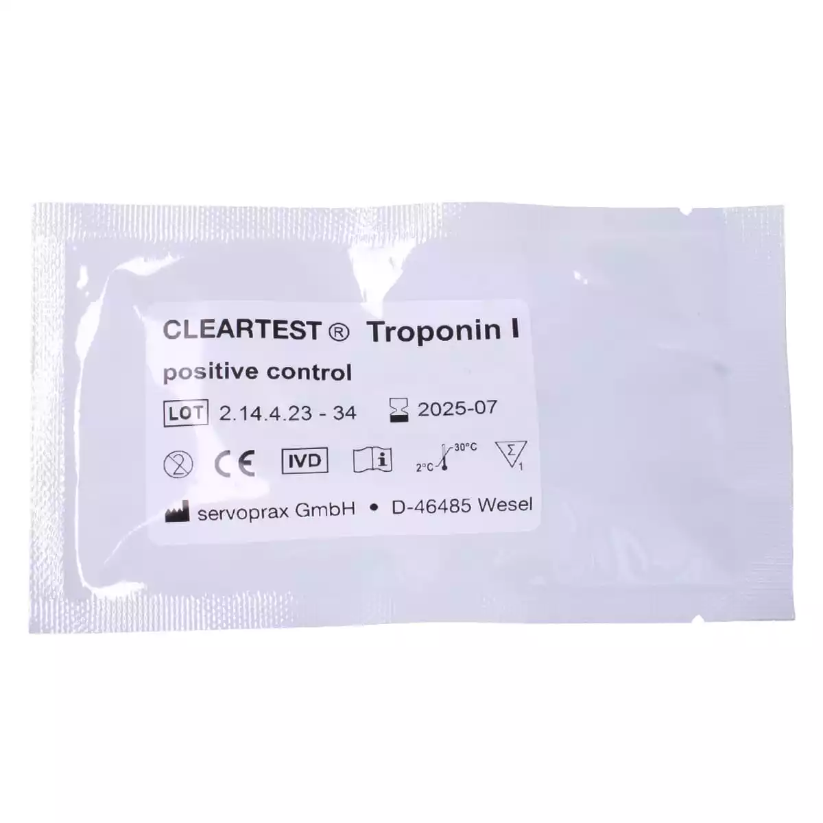  Cleartest Control Kit troponine I
