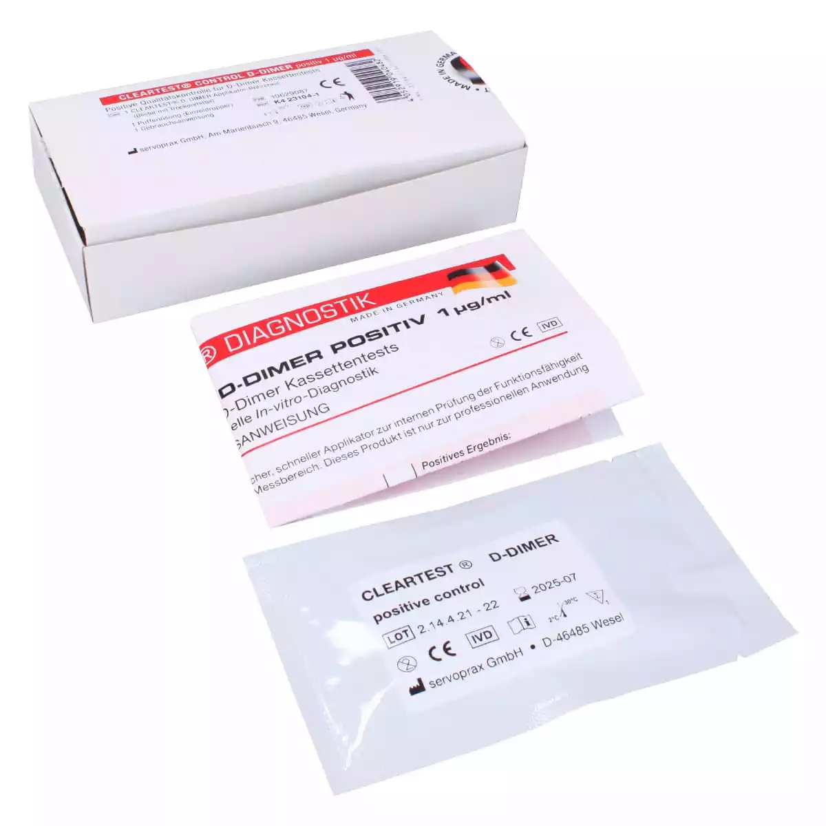  Cleartest Control Kit D-Dimeer