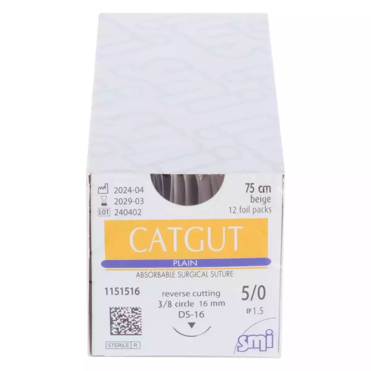Catgut Plain hechtmateriaal voor diergeneeskundige chirurgie Catgut Plain hechtmateriaal voor diergeneeskundige chirurgie