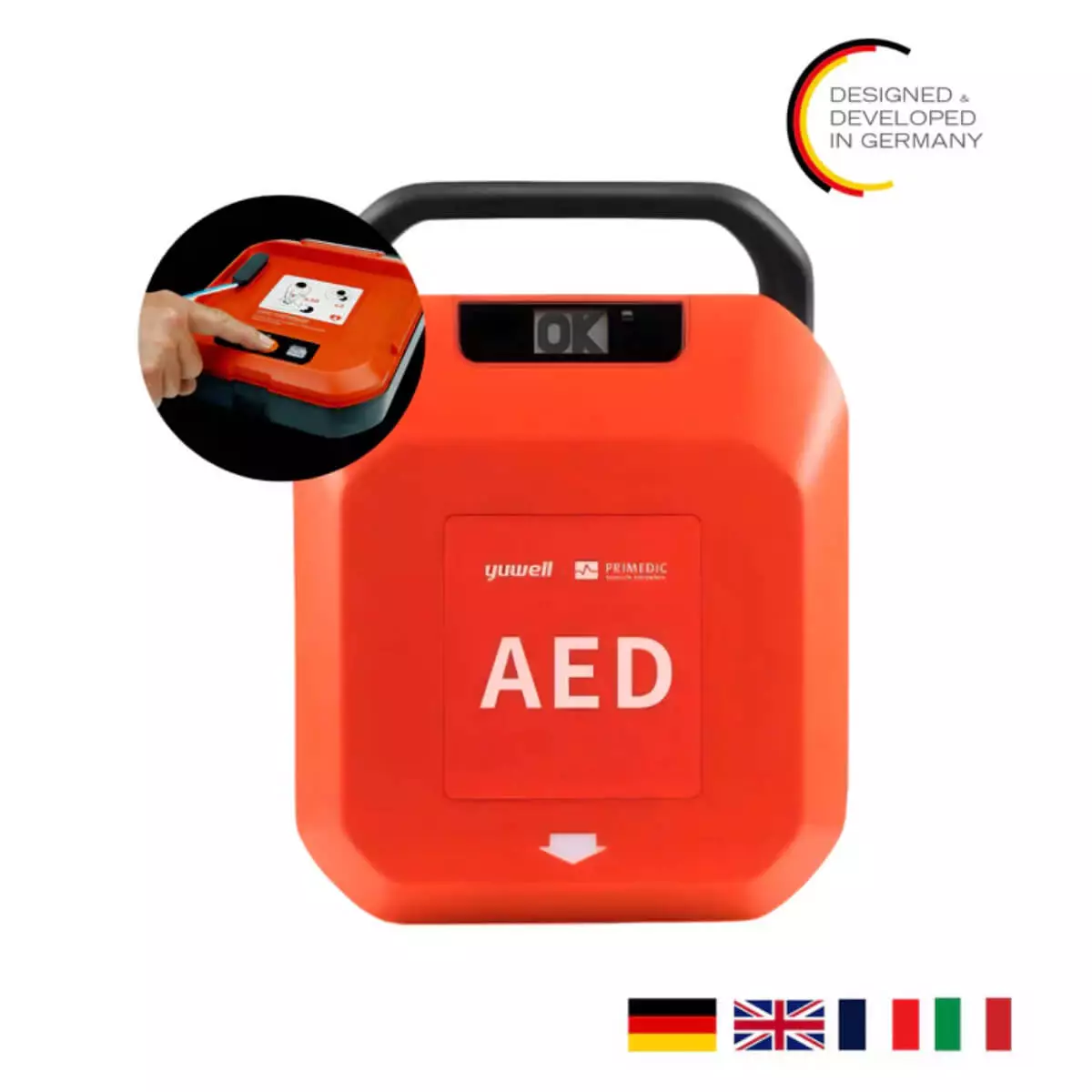 Semiautomatische AED HeartSave Y Semiautomatische AED HeartSave Y