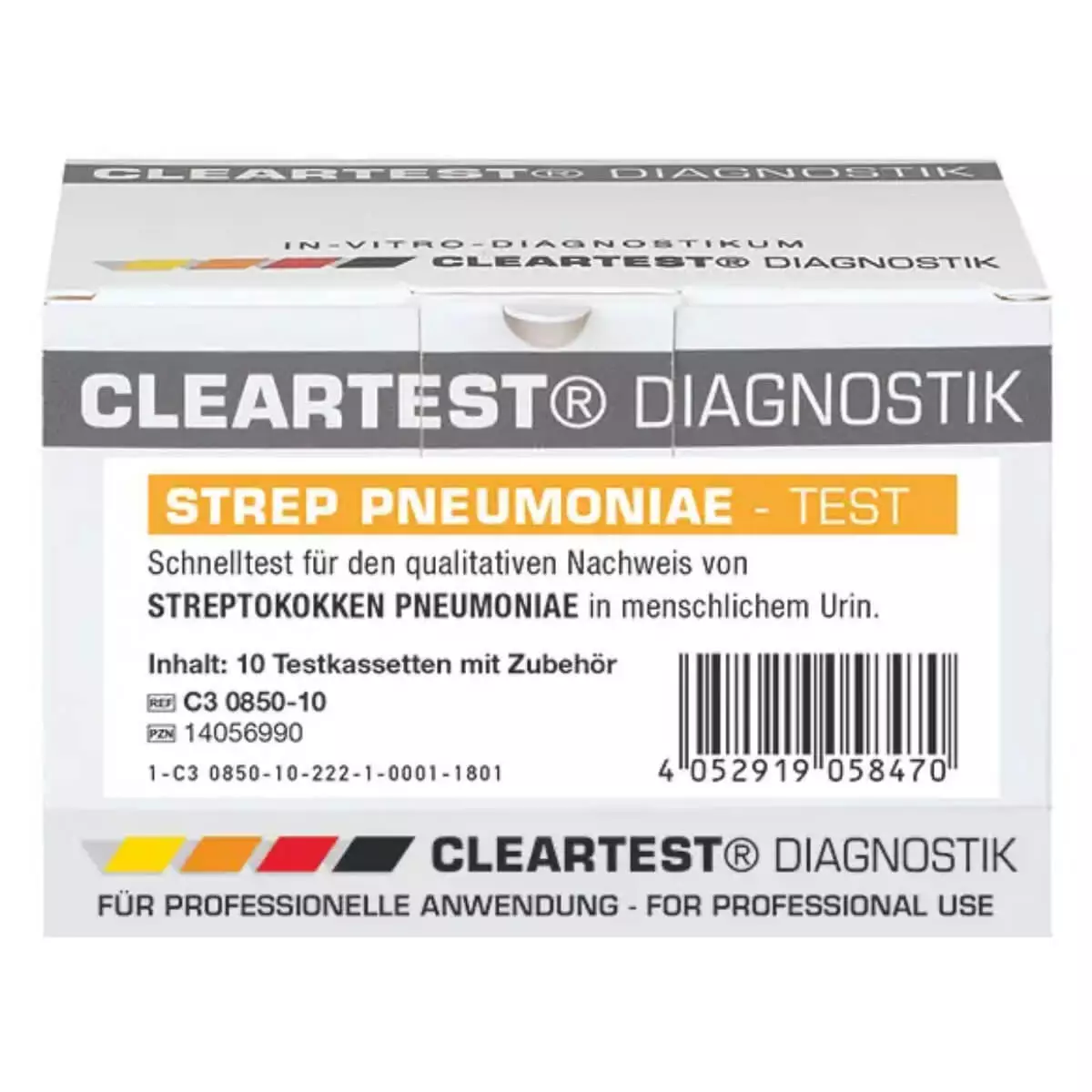Duidelijkste pneumokokkensneltest Duidelijkste pneumokokkensneltest