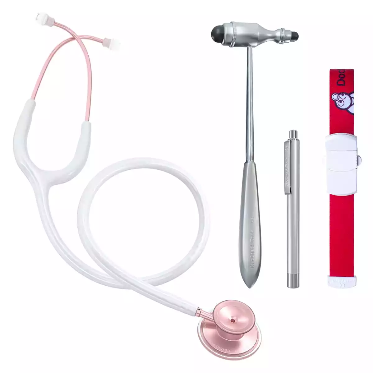  Acoustica Roségoud set voor practica en coschappen