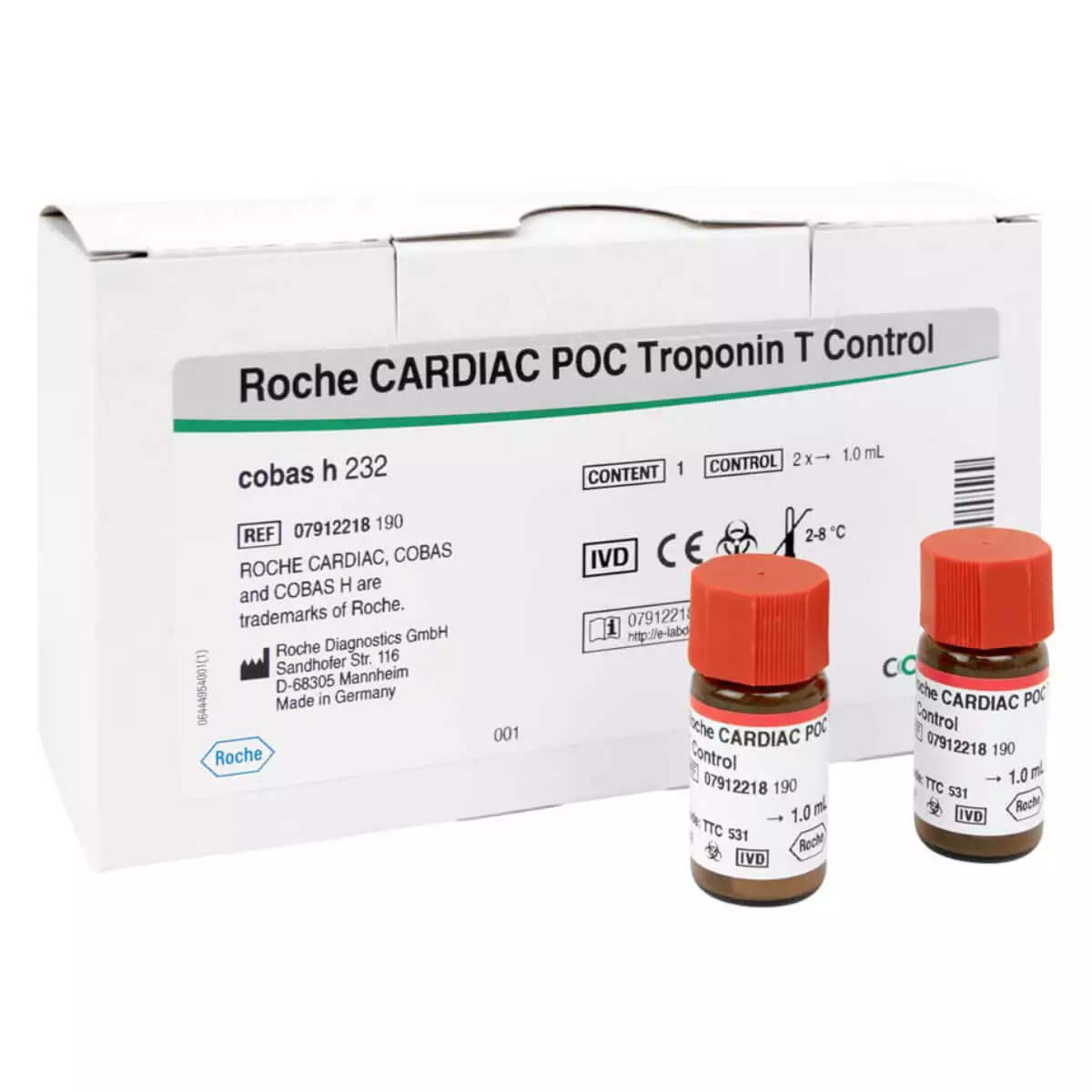  CARDIAC Controle voor cobas h 232