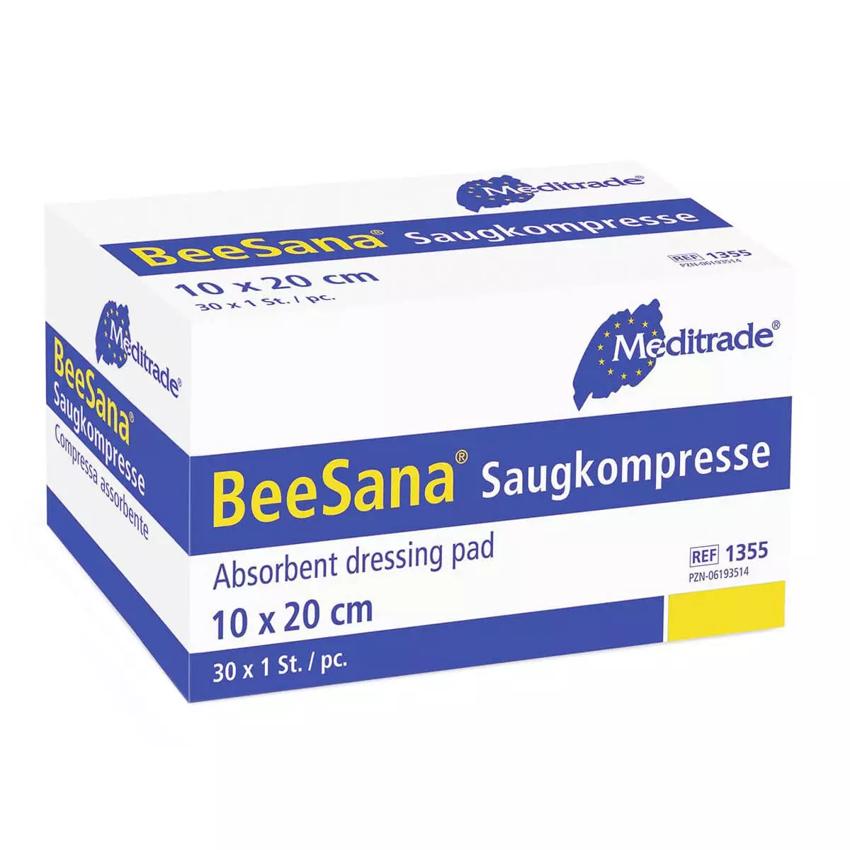  BeeSana niet steriel, absorberend kompres