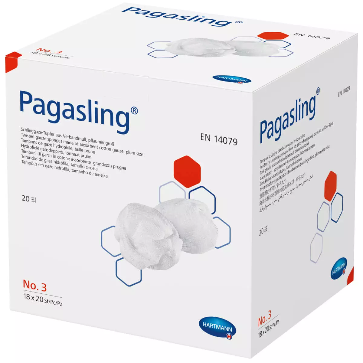 Pagasling steriele loop gauze swabs Pagasling steriele loop gauze swabs