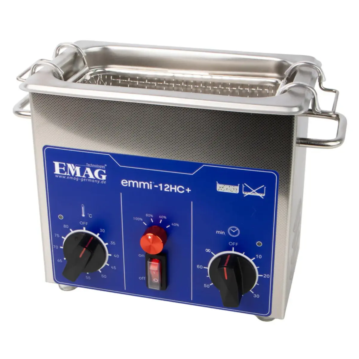 Emmi-12 HC Plus ultrasoon reinigingsapparaat Emmi-12 HC Plus ultrasoon reinigingsapparaat