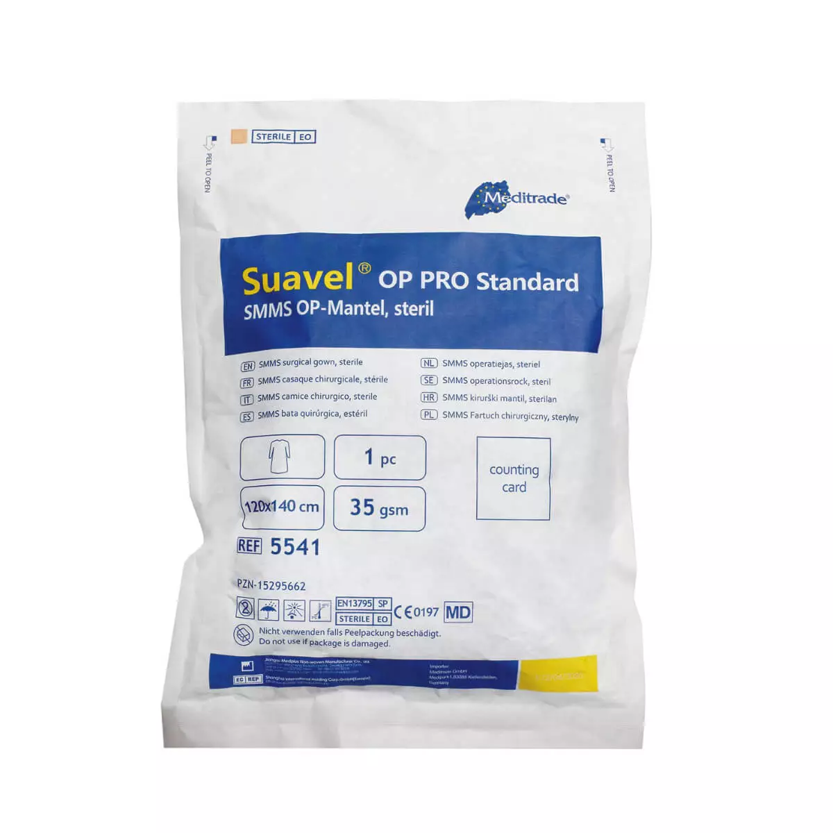  Suavel OP Pro Standaard OP-Mantel