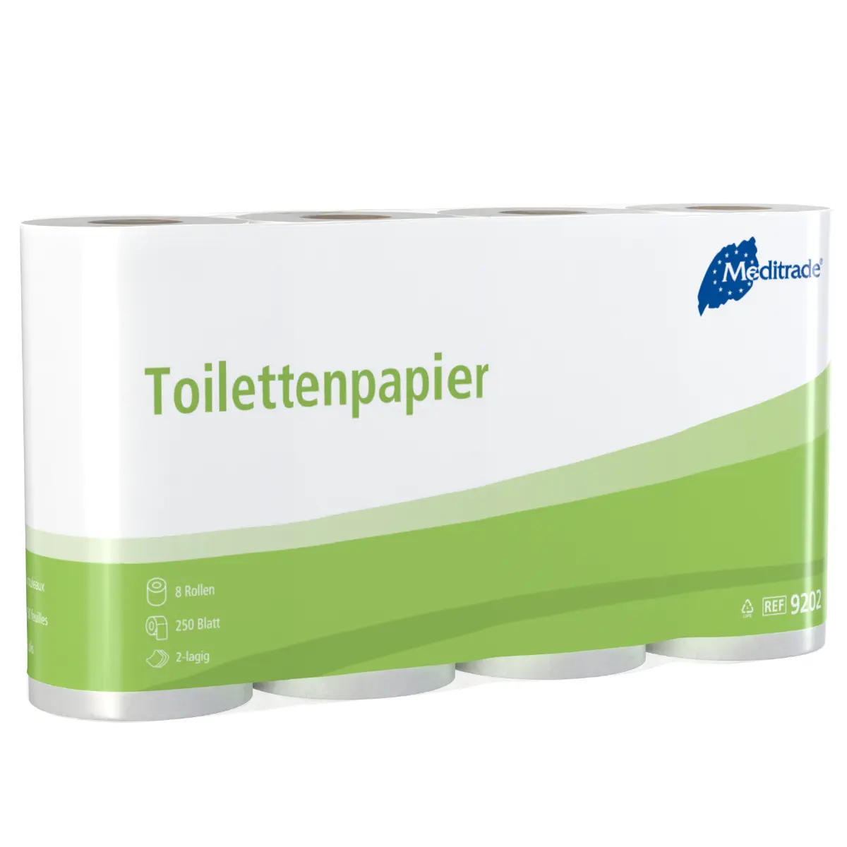 Wit toiletpapier Wit toiletpapier