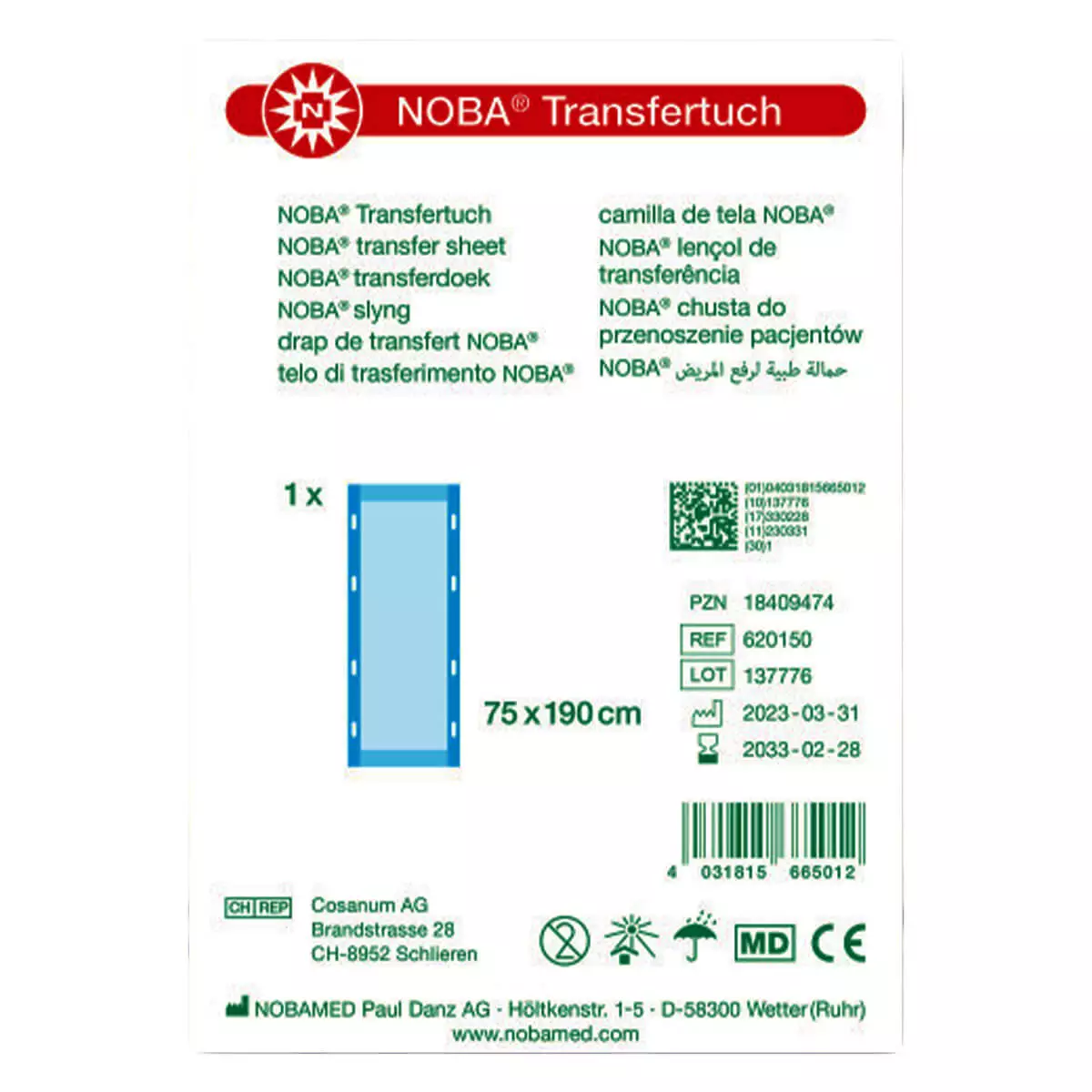  NOBA transferdoek