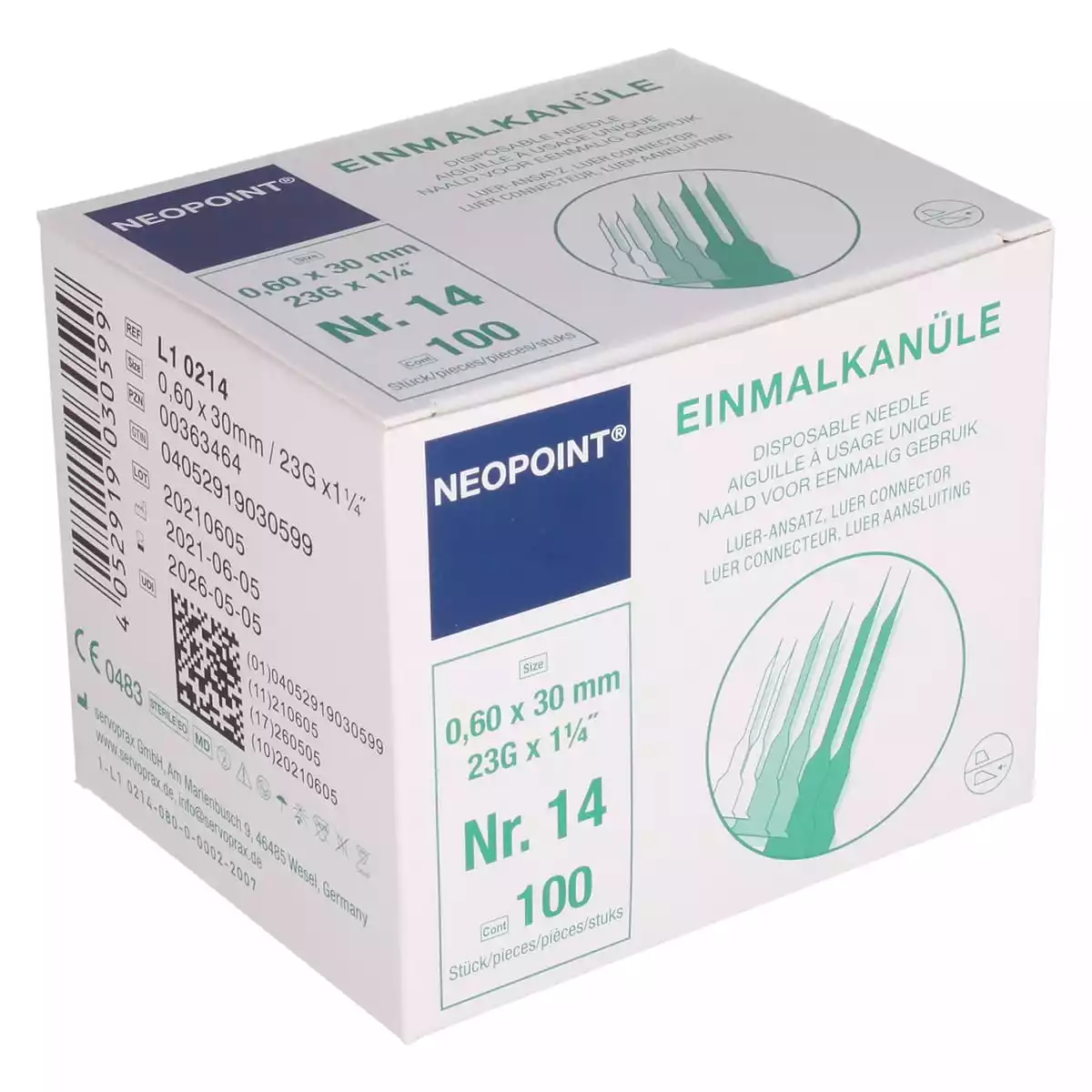  Neopoint canules