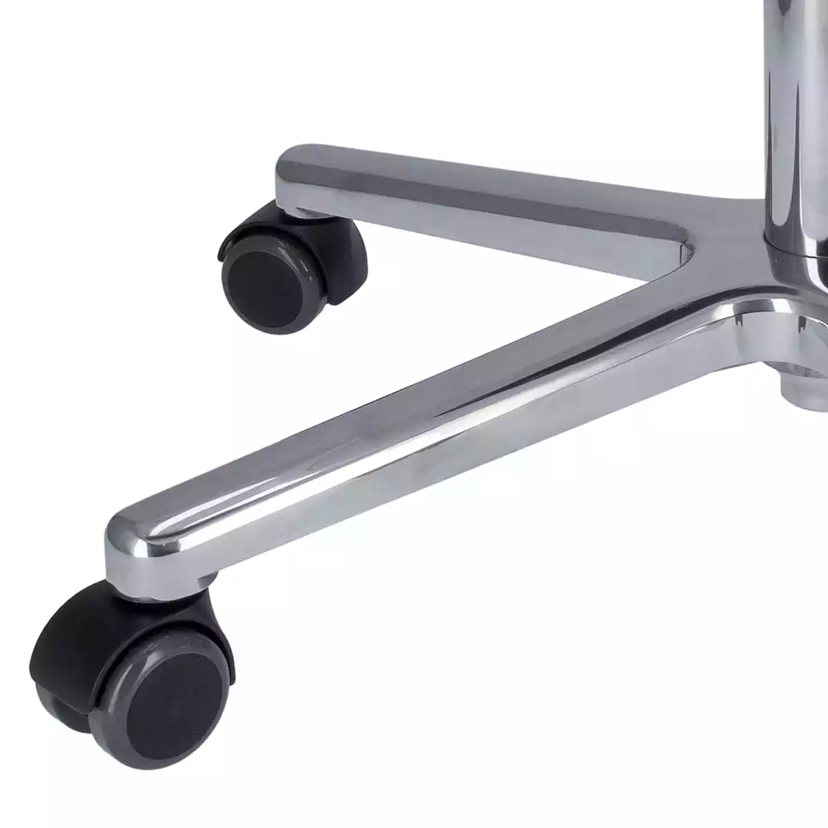  Rolkruk met aluminium voet