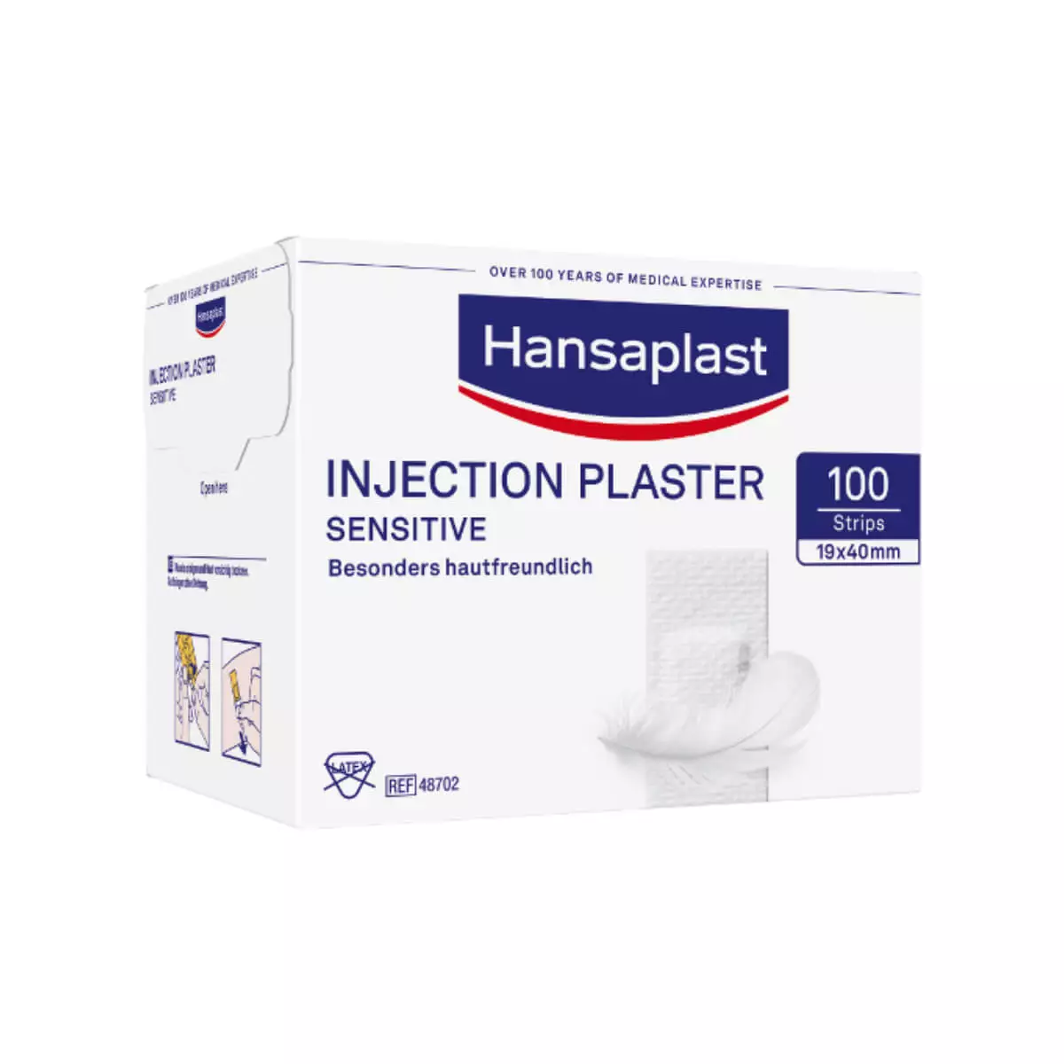  Gevoelige injectiepleisters
