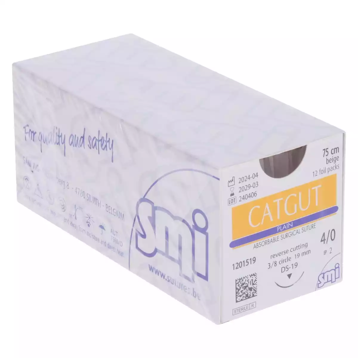 Catgut Plain hechtmateriaal voor diergeneeskundige chirurgie Catgut Plain hechtmateriaal voor diergeneeskundige chirurgie
