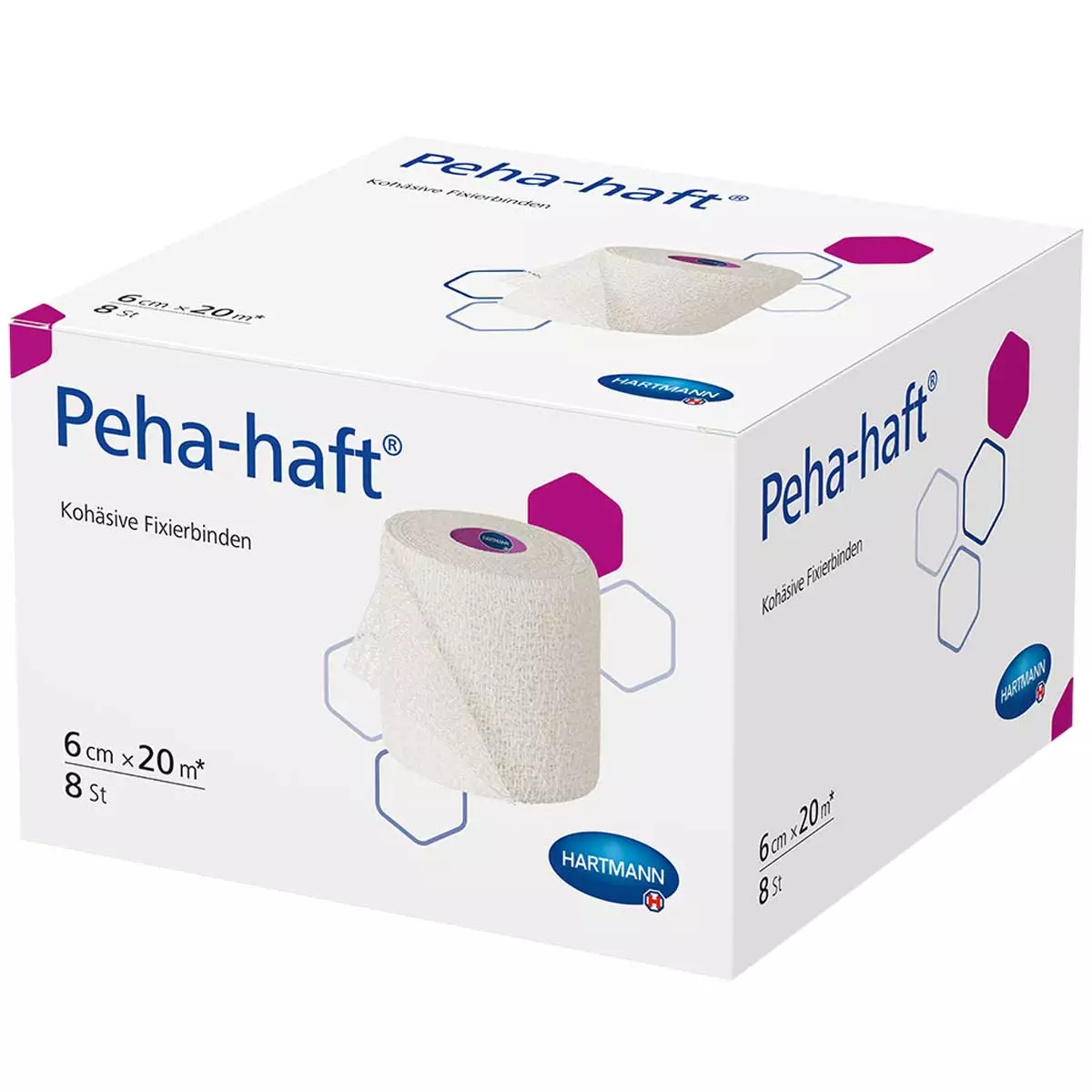  Peha-haft latexvrije fixatiezwachtel grote verpakking