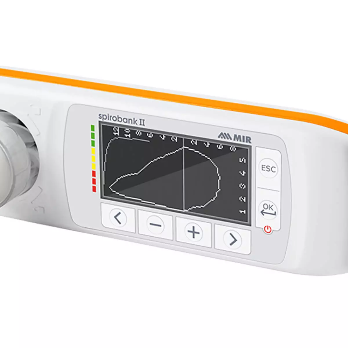  MIR Spirobank II SMART Spirometer met Pulsoximetrie