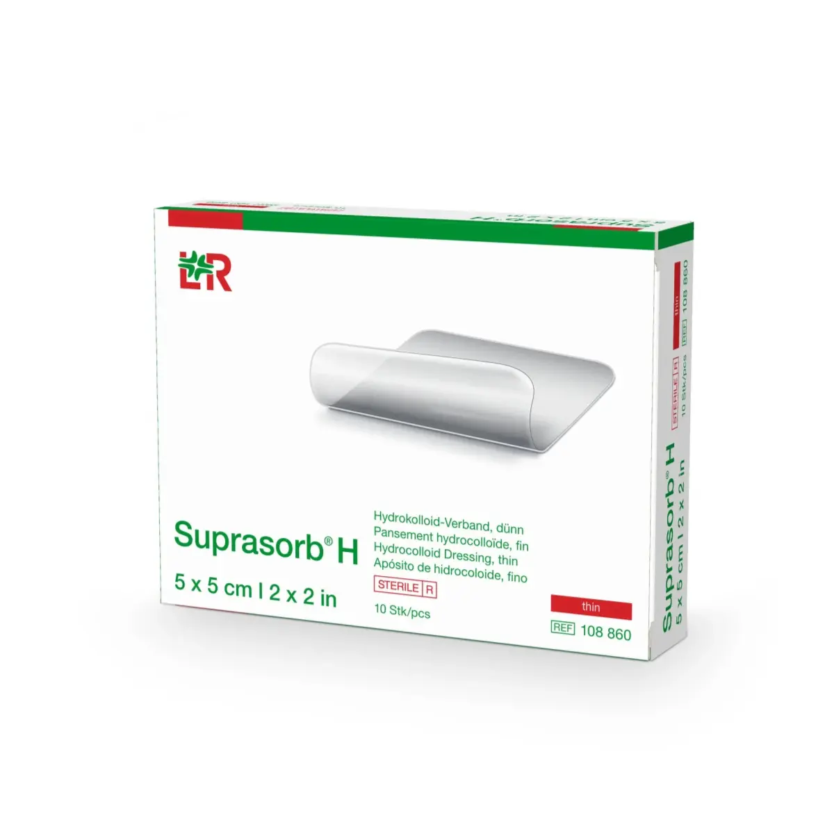 Suprasorb H hydrocolloïde verband Suprasorb H hydrocolloïde verband