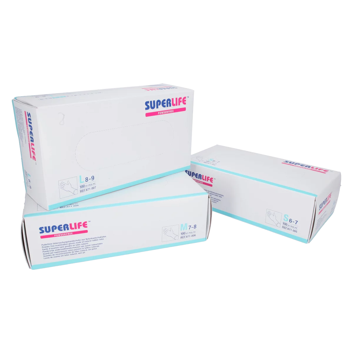 Superlife poedervrije Handschuhe Superlife poedervrije Handschuhe
