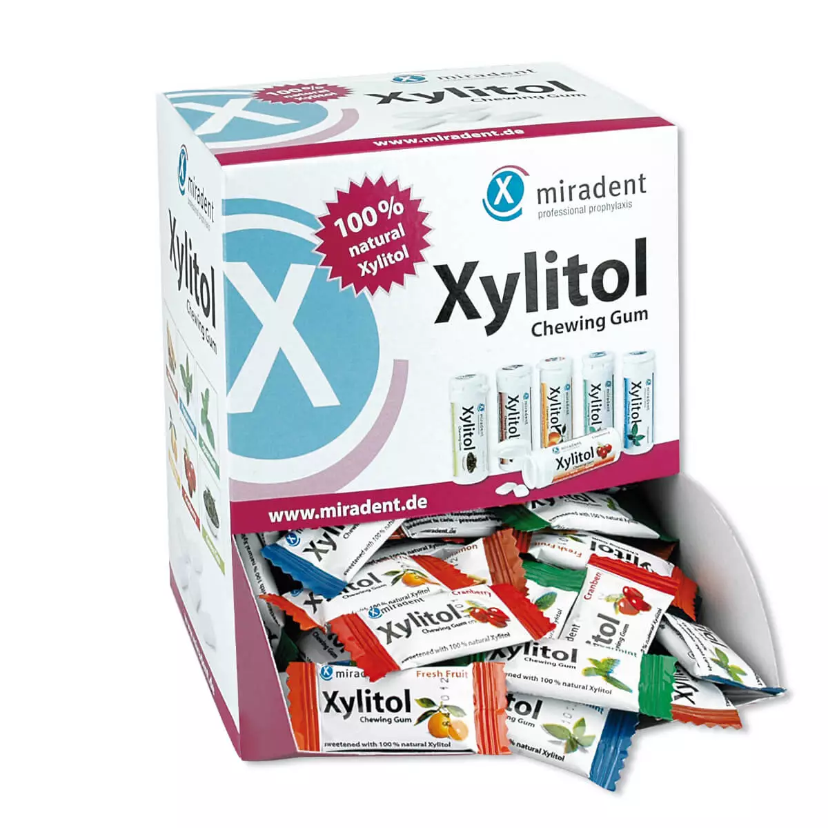  Xylitol tandverzorging kauwgom