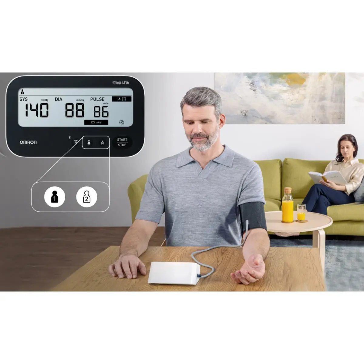 M4 Connect AFib bloeddrukmeter M4 Connect AFib bloeddrukmeter