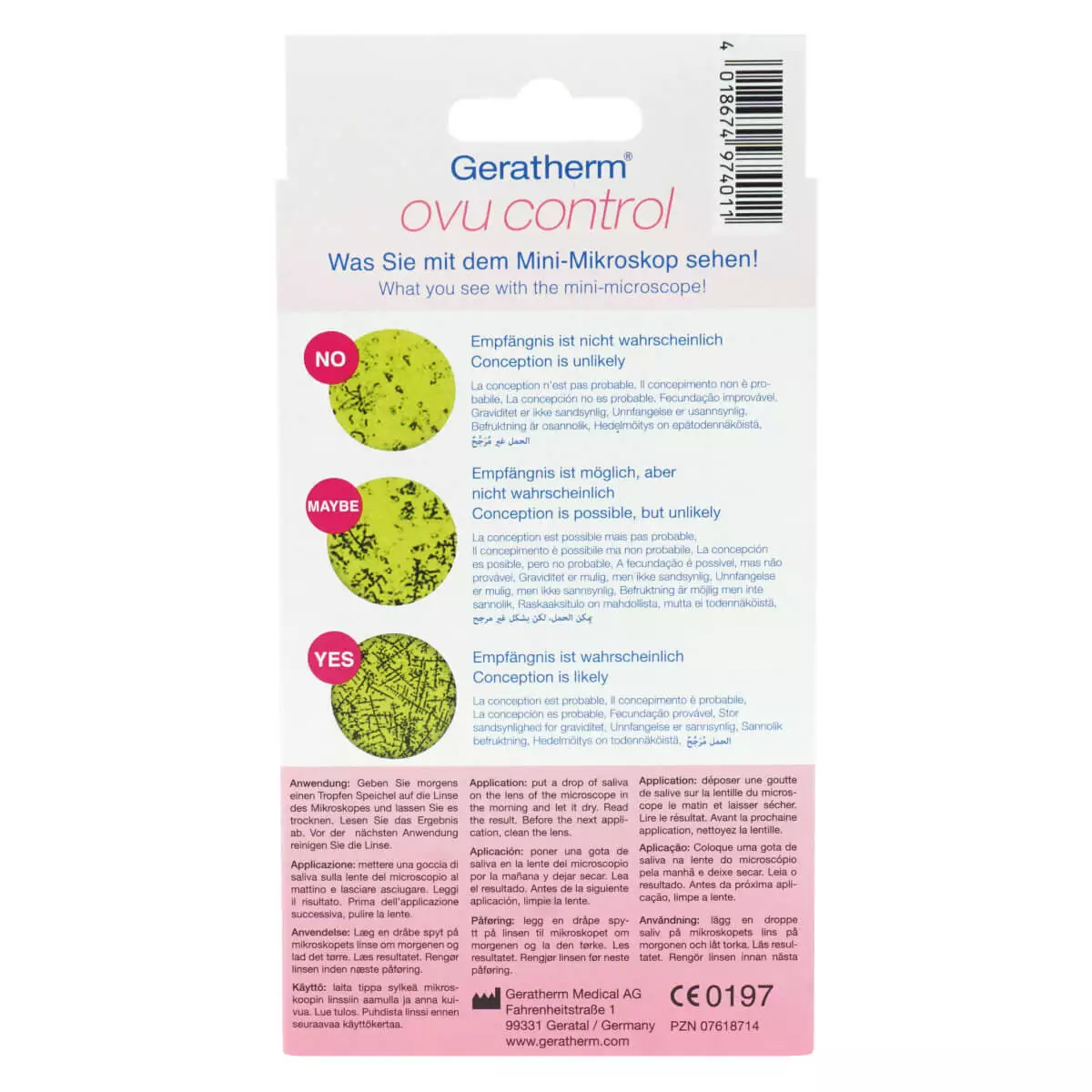 Geratherm ovu control ovulatietest