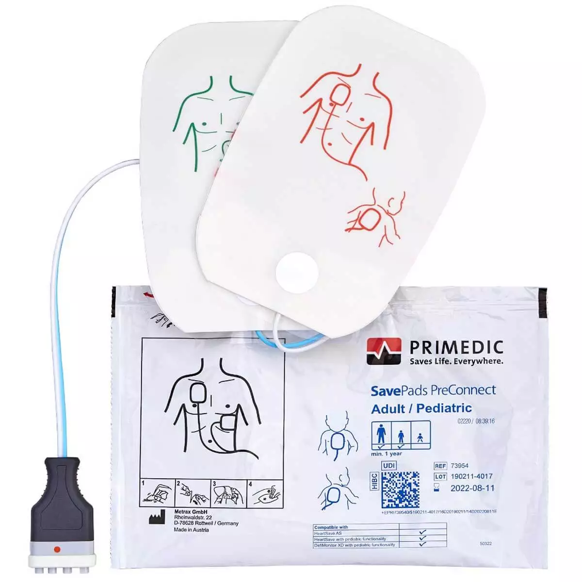  SavePads PreConnect elektrodenset