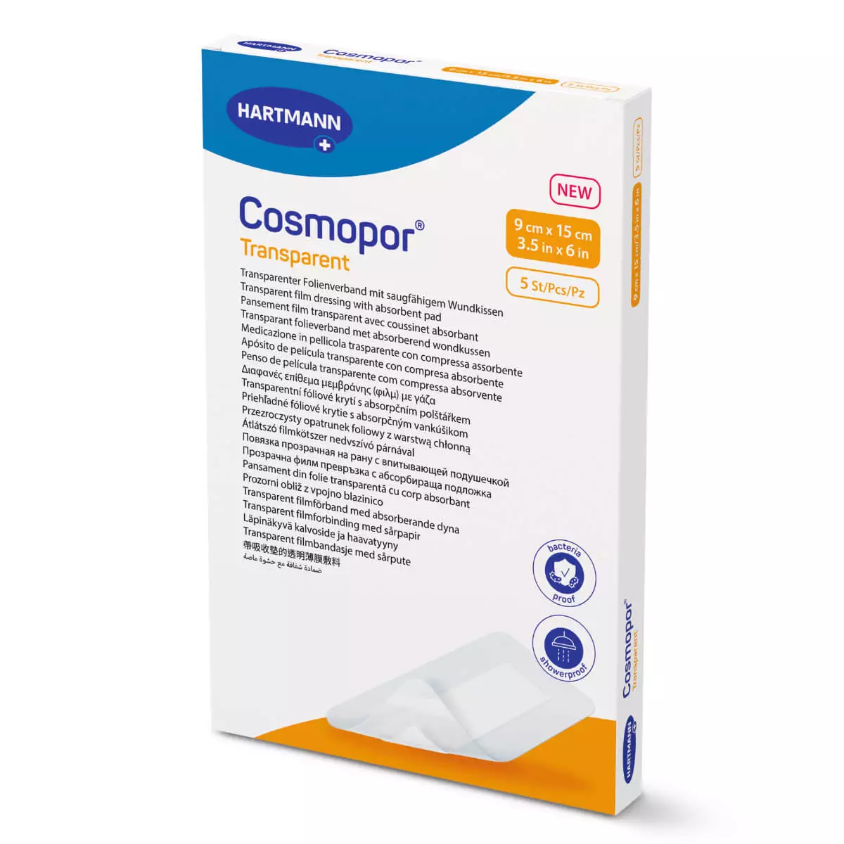 Cosmopor transparante folieverband Cosmopor transparante folieverband
