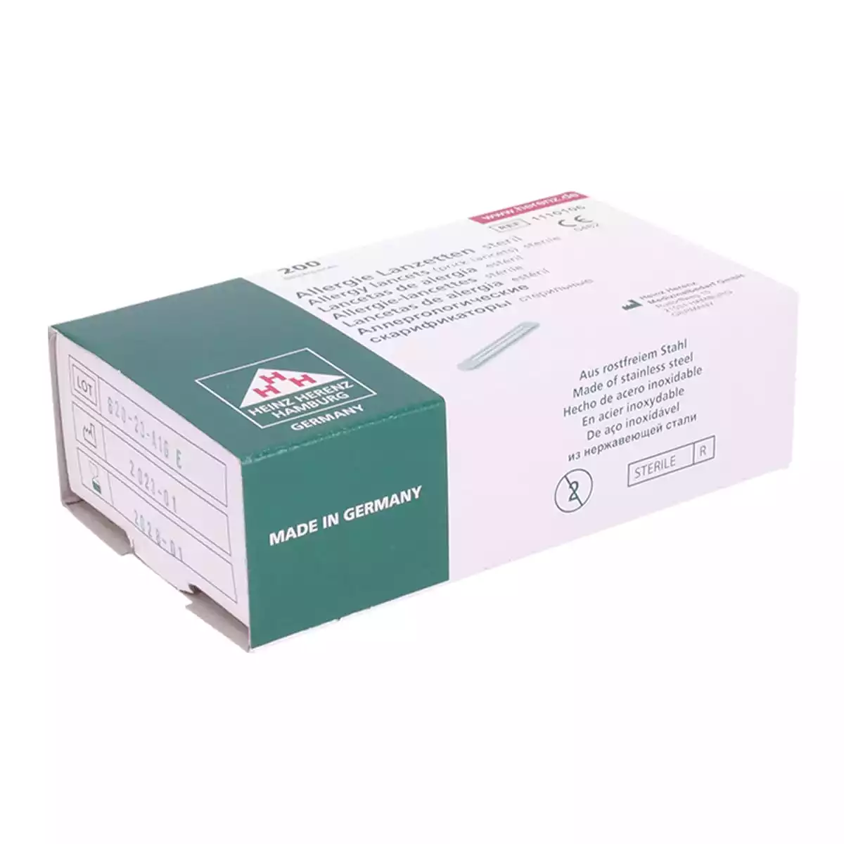  Allergie test lancetten