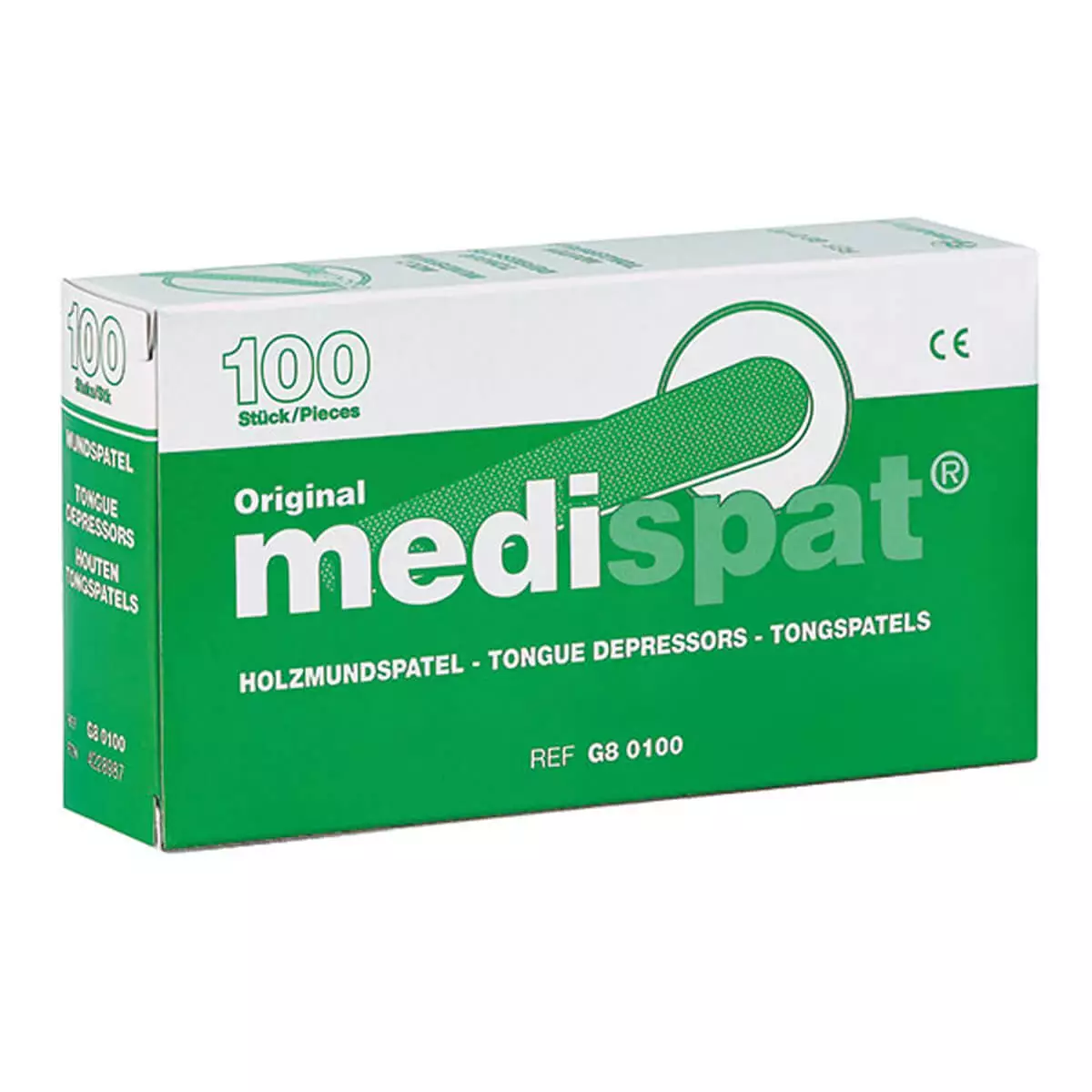  Medispat houten mond spatel