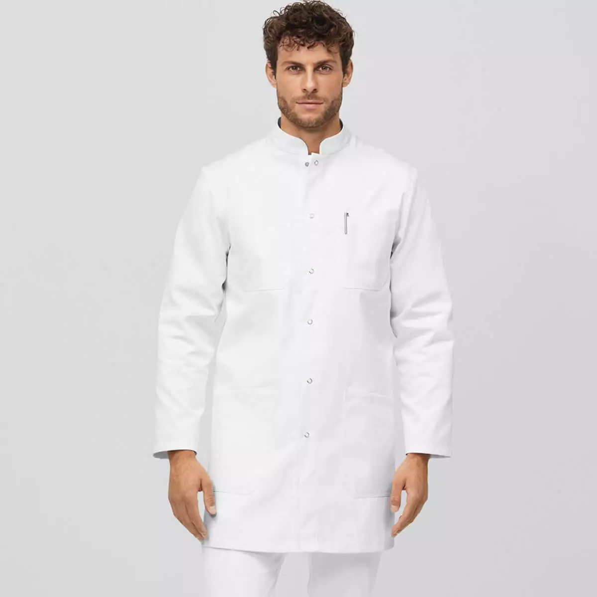  Doktersjas / labjas voor heren, wit