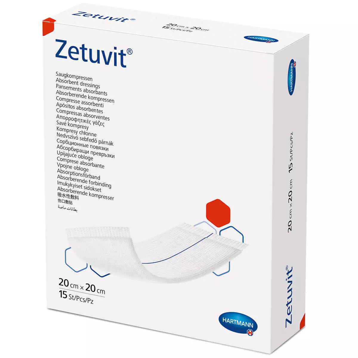  Zetuvit absorberende verbanden steriel