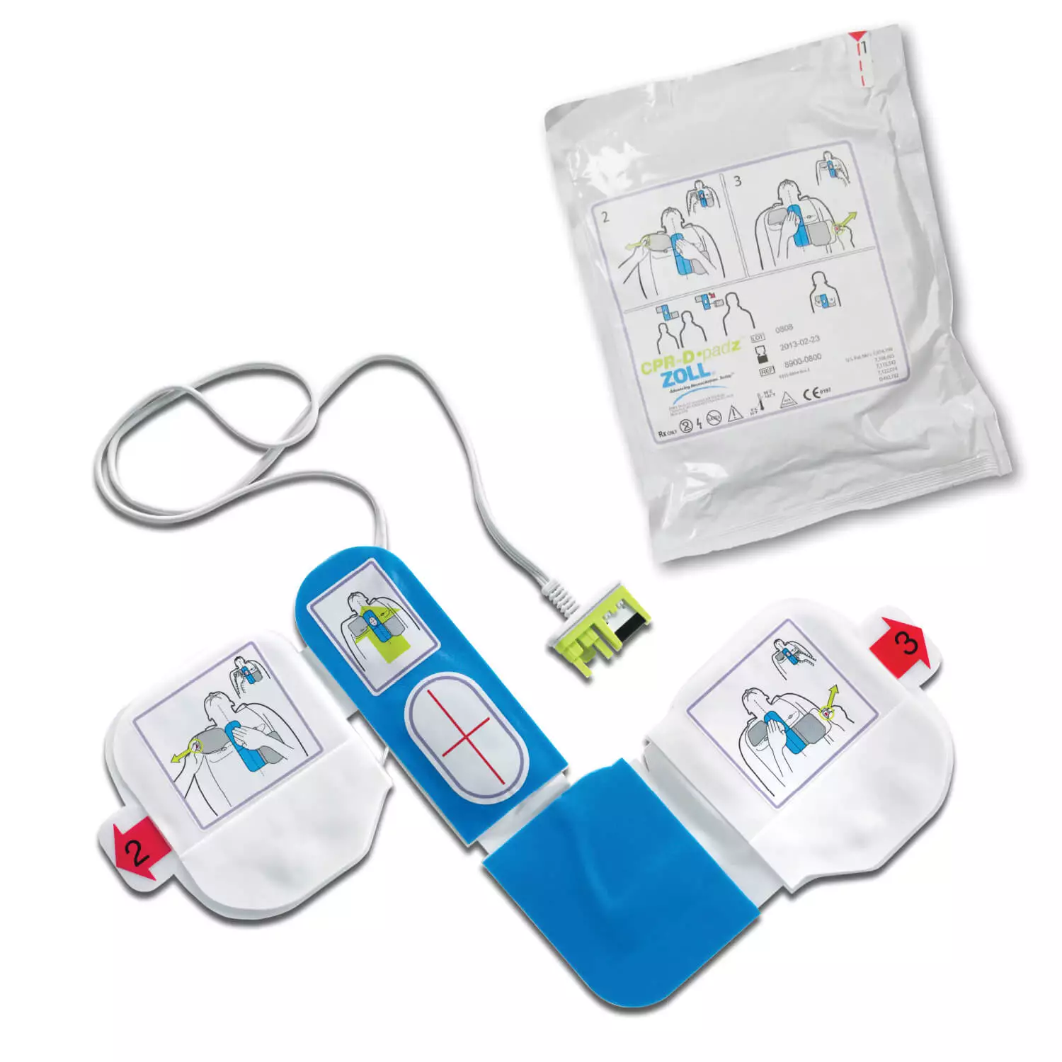  CPR-D-padz elektroden voor AED Plus