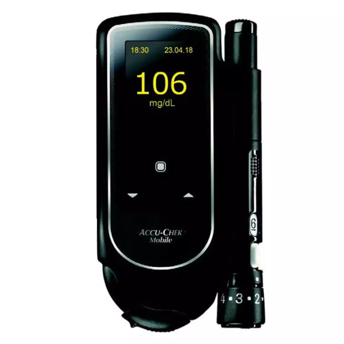  Accu-Chek mobiele bloedglucosemeter