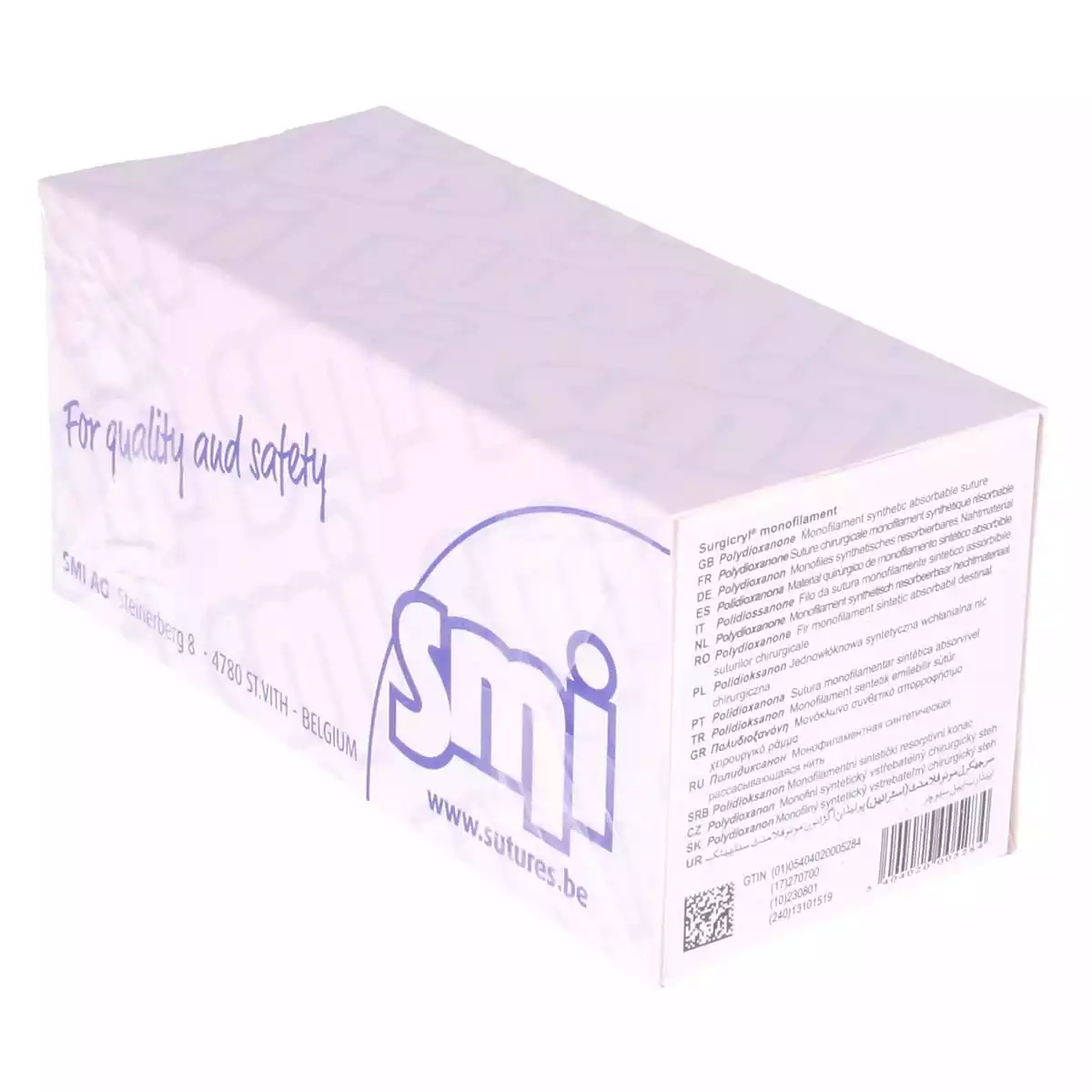 Surgicryl monofilament hechtmateriaal Surgicryl monofilament hechtmateriaal