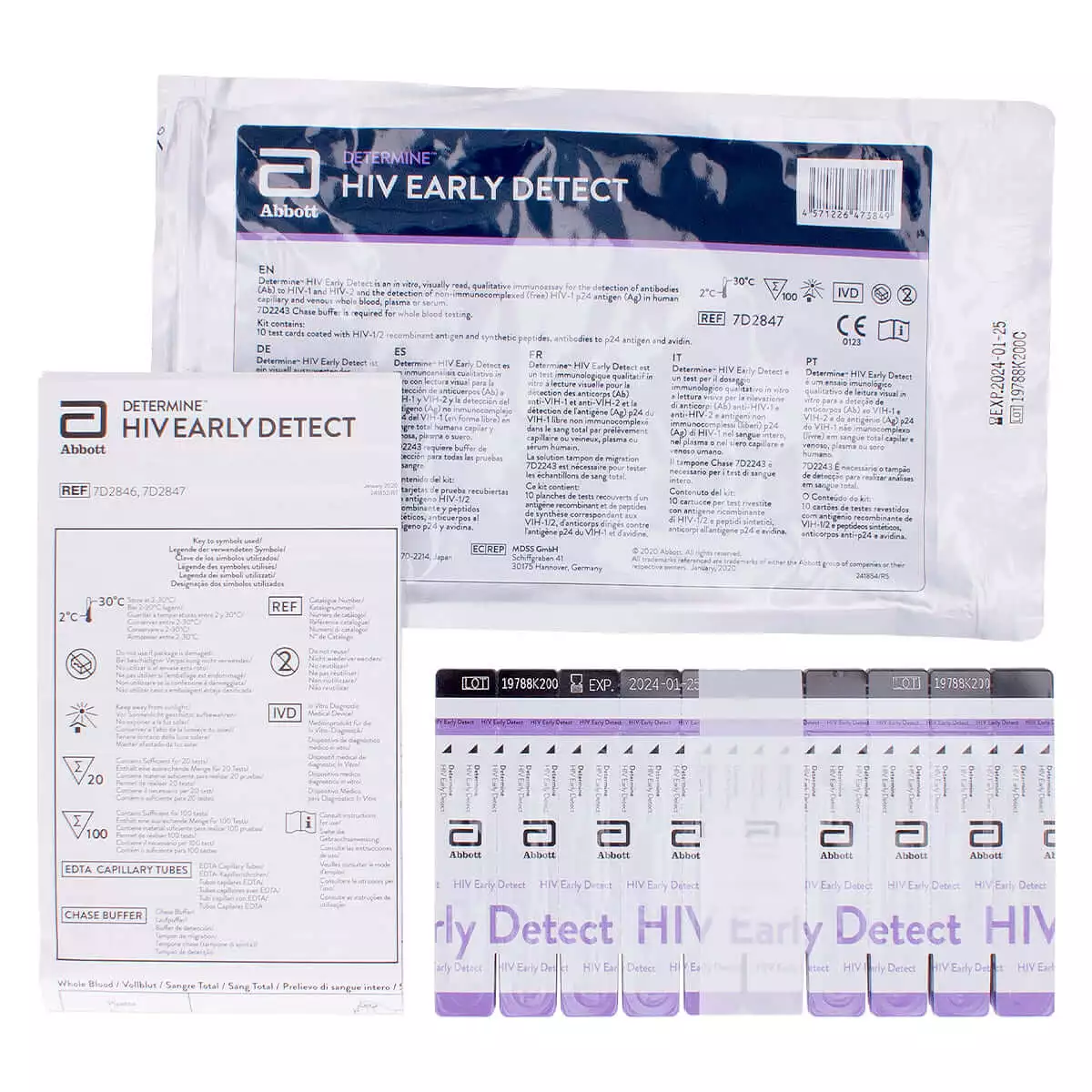  Bepaal de HIV Early Detect-test