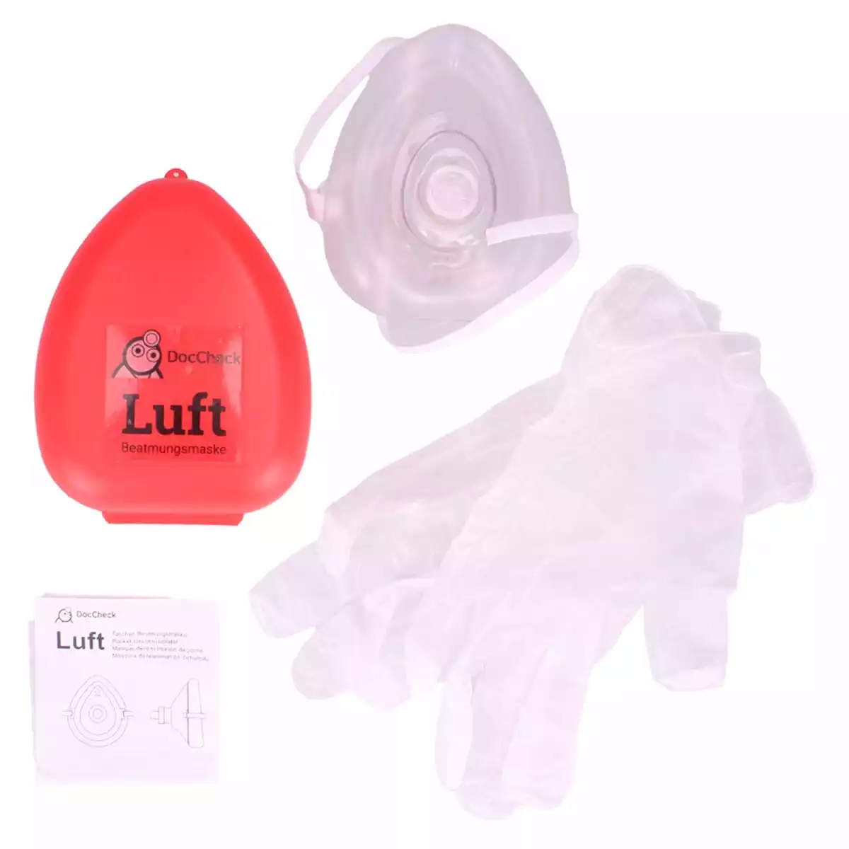  Beademingsmasker “Luft” voor de tas