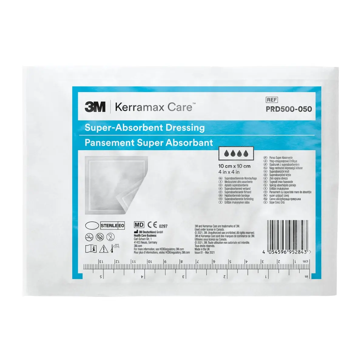  Kerramax Care super absorberende wondafdekking
