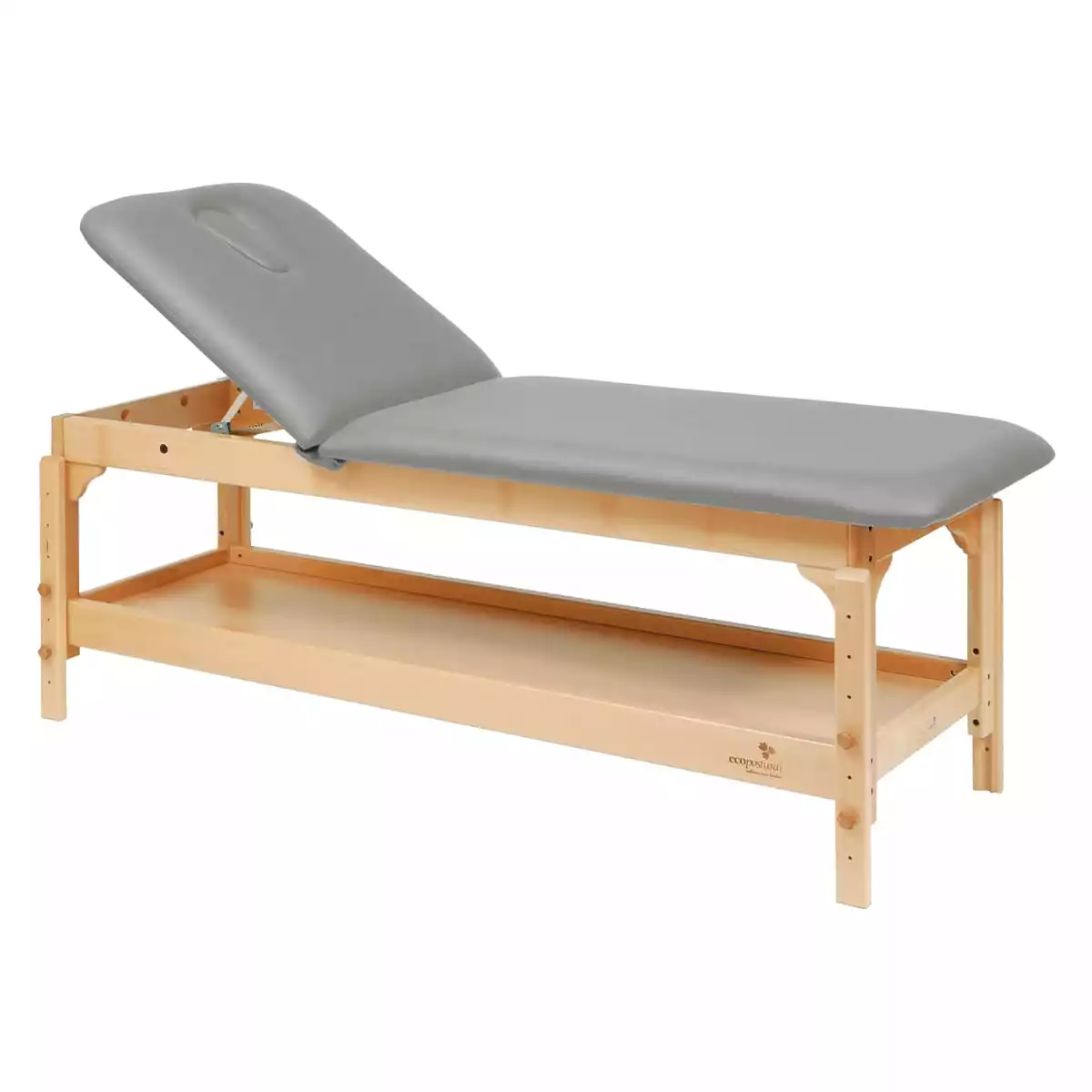  Tweedelige behandelbank met plank