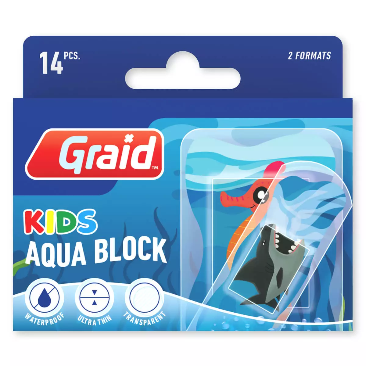  Aqua Block Kids pleisters