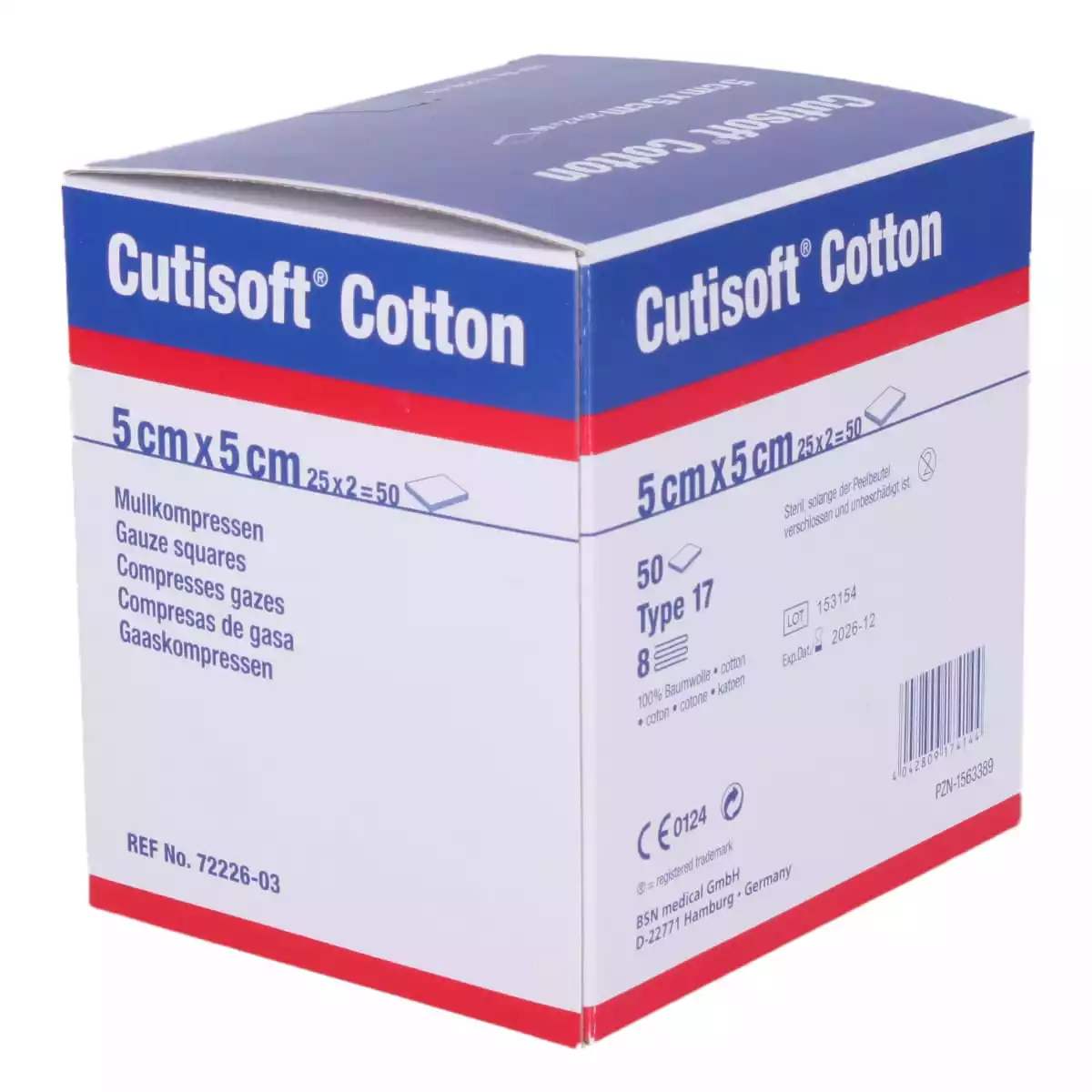  Cutisoft Cotton kompressen