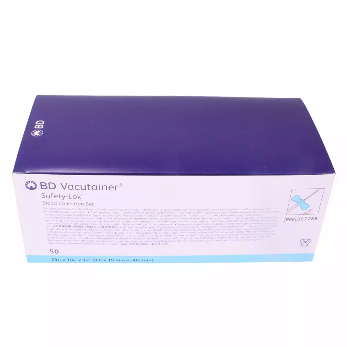  Vacutainer Safety-Lok bloedafnameset